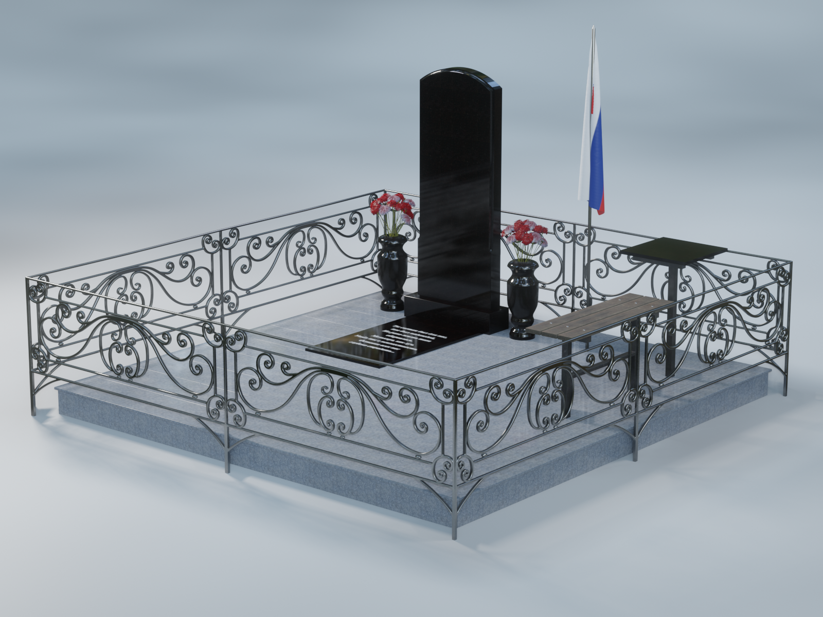 3D-эскиз памятника — Изображение №1 — 3D на Dprofile