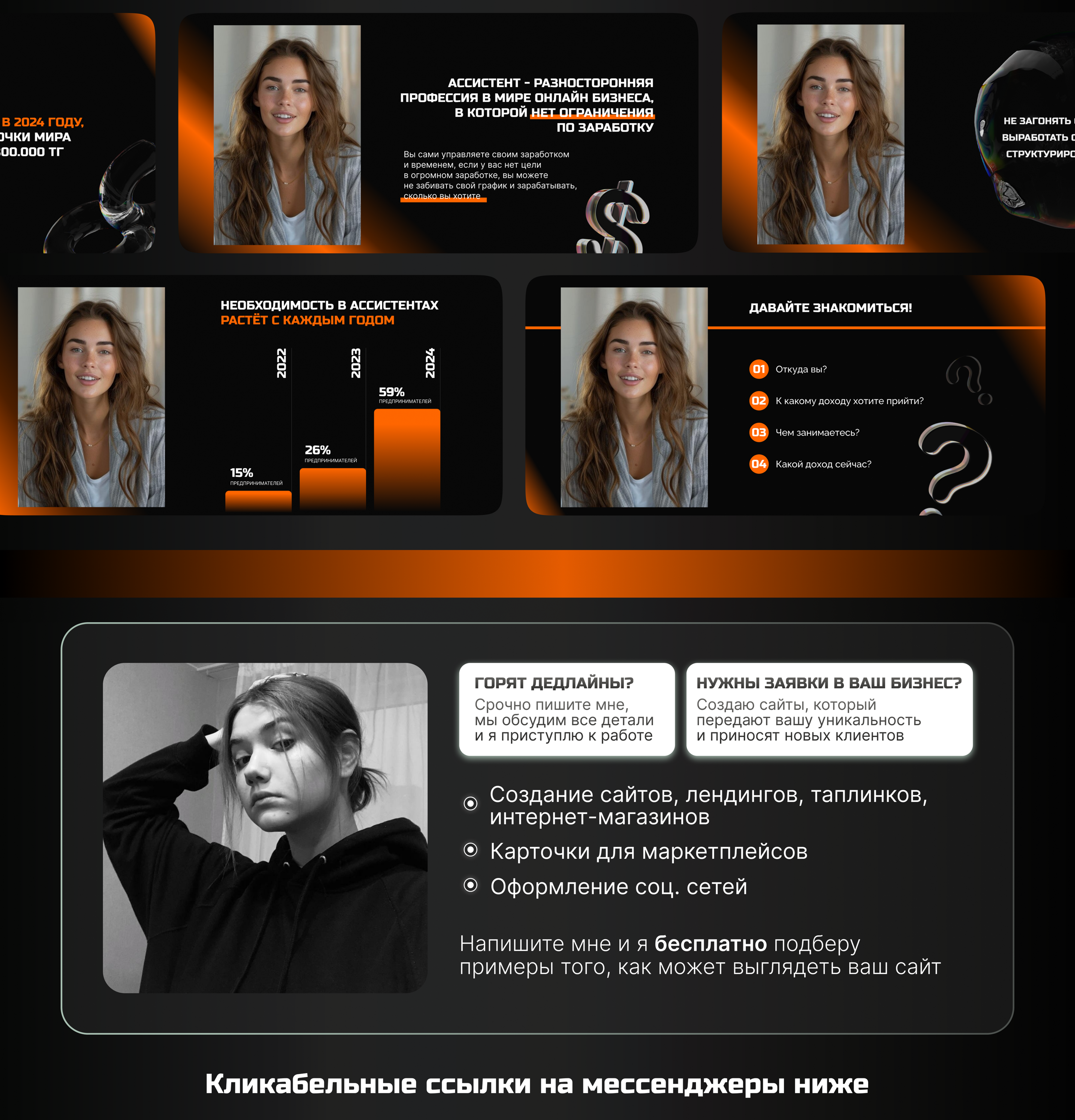 Дизайн презентации для вебинара /инфобизнес — Изображение №2 — Брендинг, Маркетинг на Dprofile