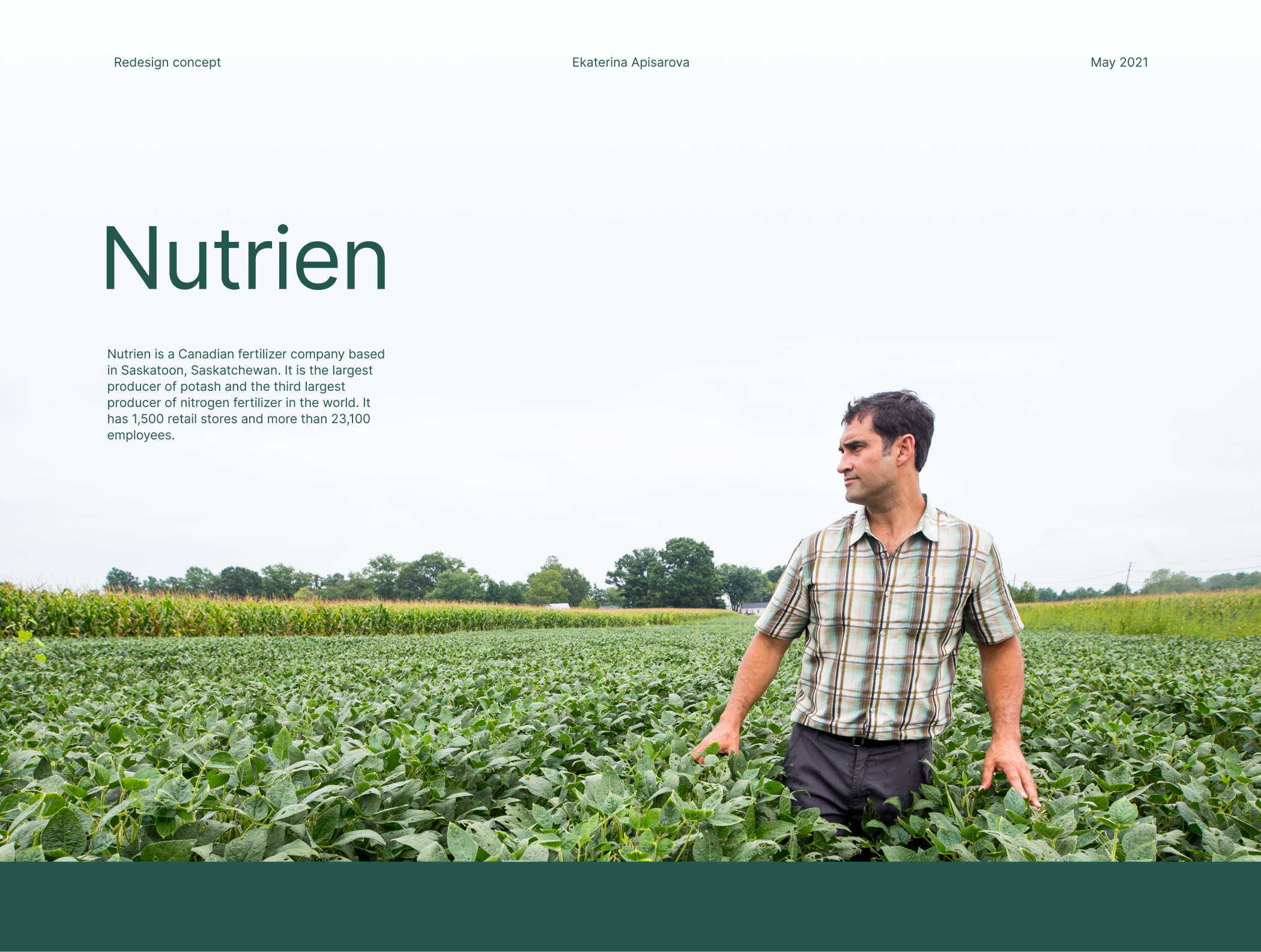 Корпоративный сайт Nutrien — Изображение №1 — Интерфейсы на Dprofile