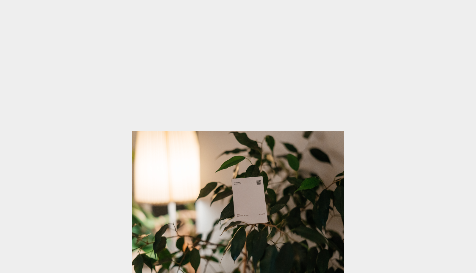 визитка / фотограф — Изображение №5 — Интерфейсы на Dprofile