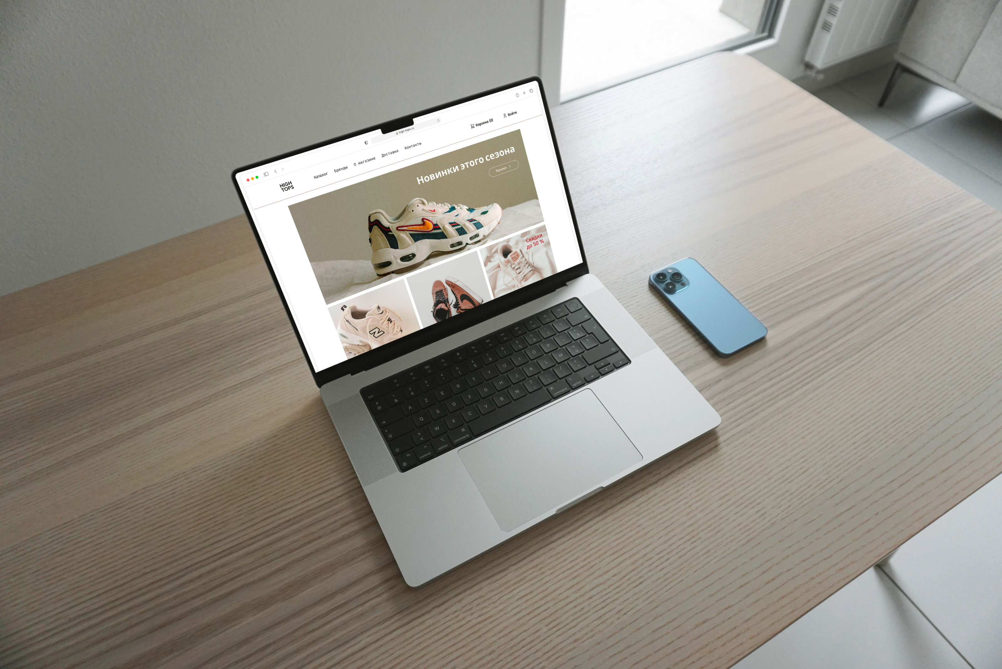 E-COMMERCE | Redesign of the website High Tops — Изображение №7 — Интерфейсы на Dprofile