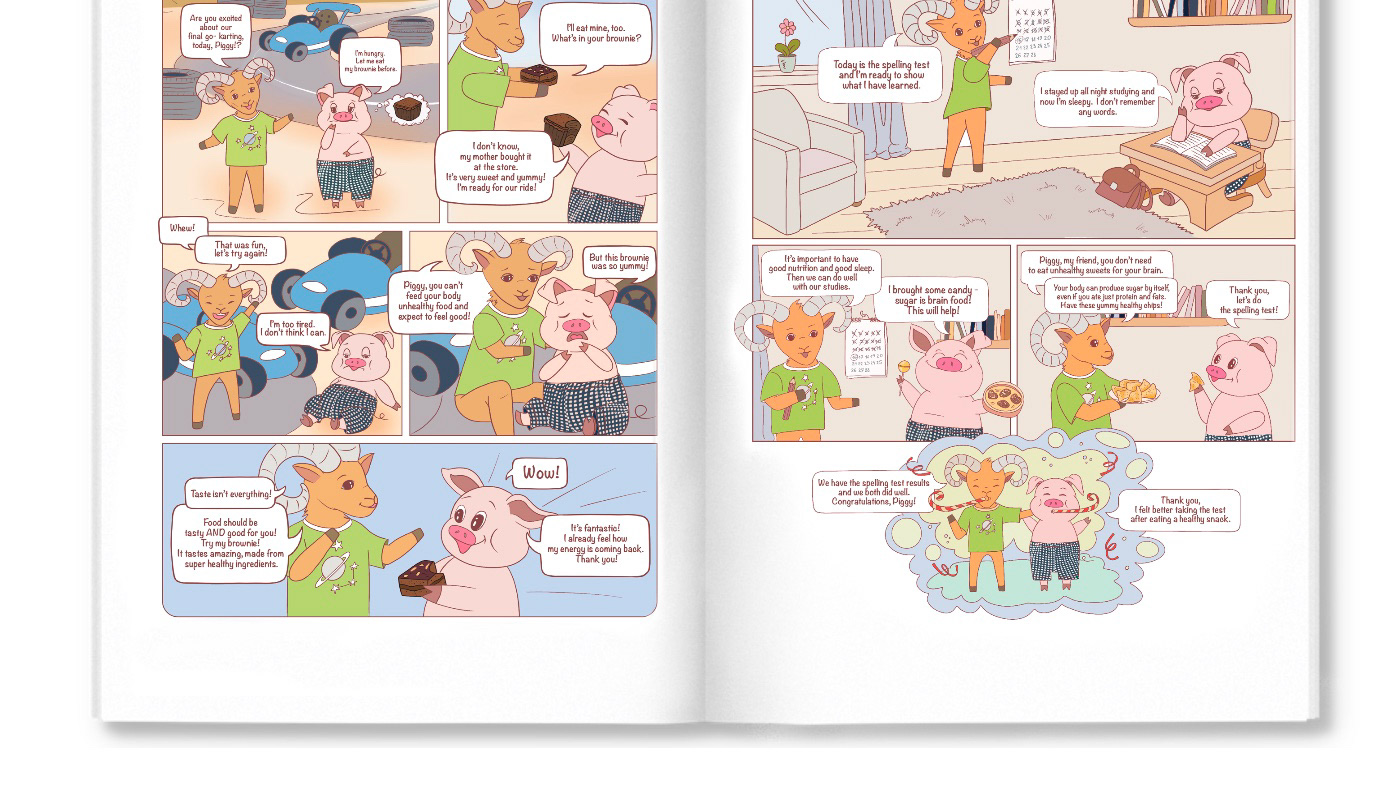 Детский комикс | Иллюстрация — Изображение №1 — Иллюстрация на Dprofile