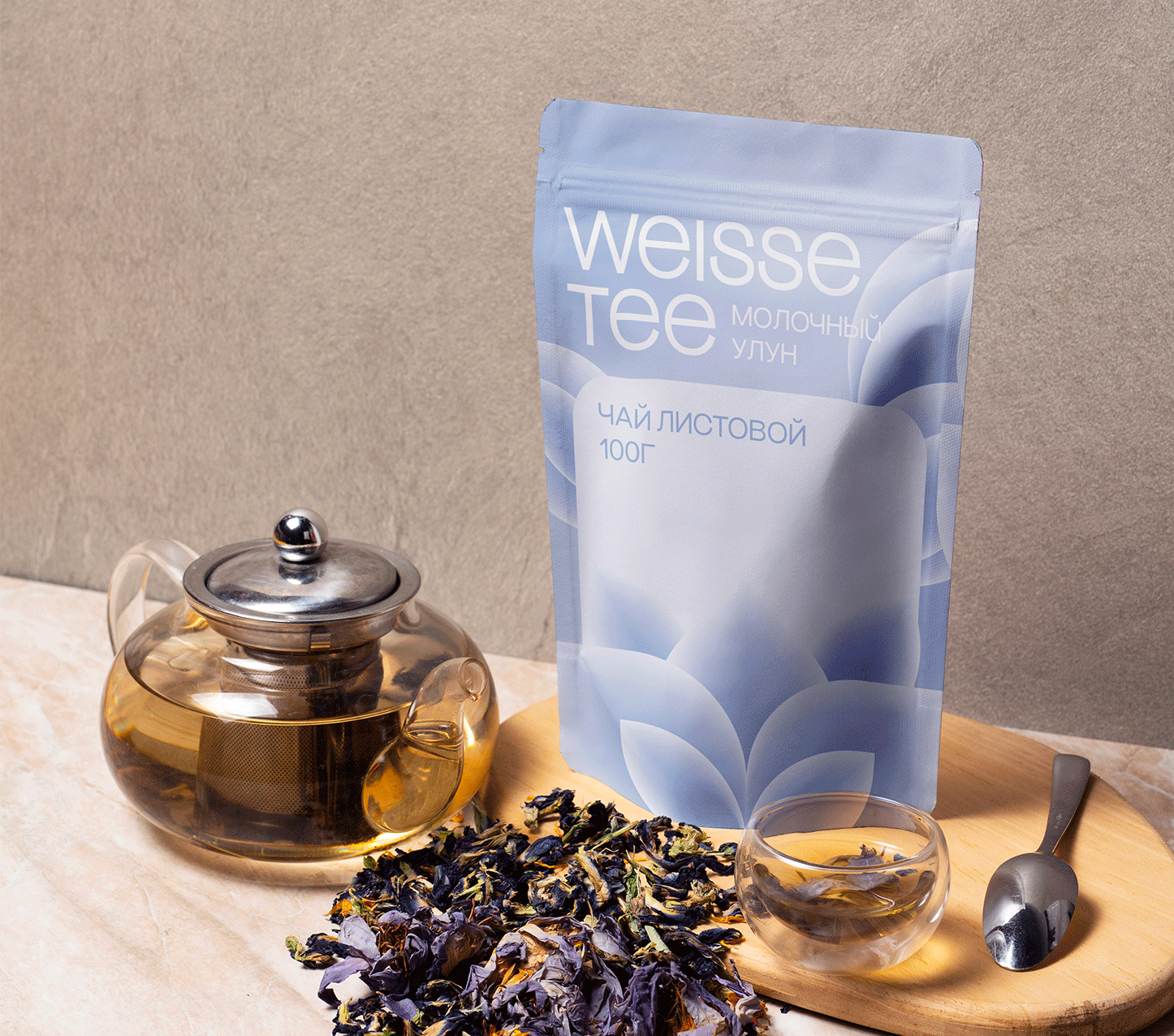WEISSE TEE: tea packaging — Изображение №6 — Брендинг, Графика на Dprofile