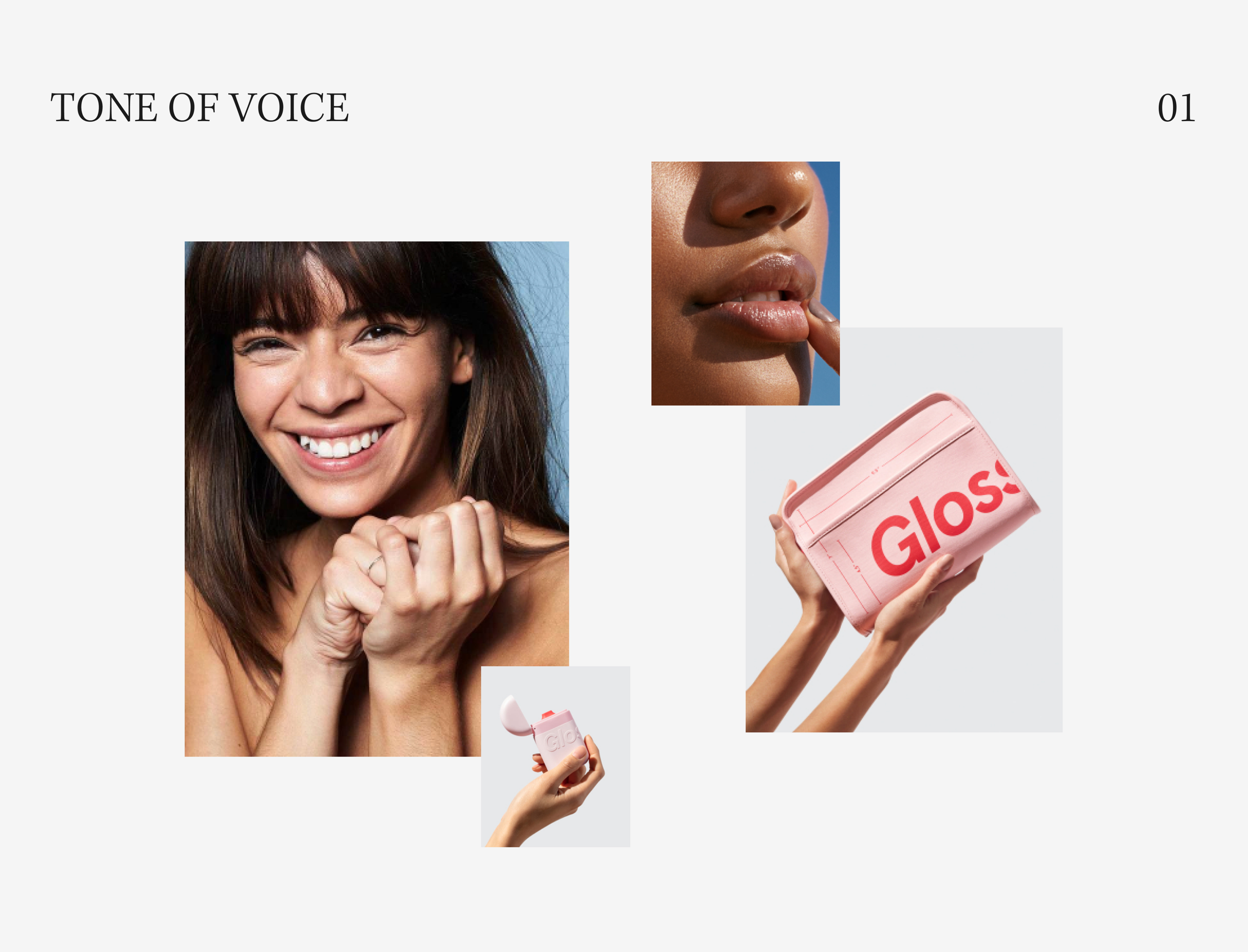 glossier redesign concept — Изображение №2 — Интерфейсы на Dprofile