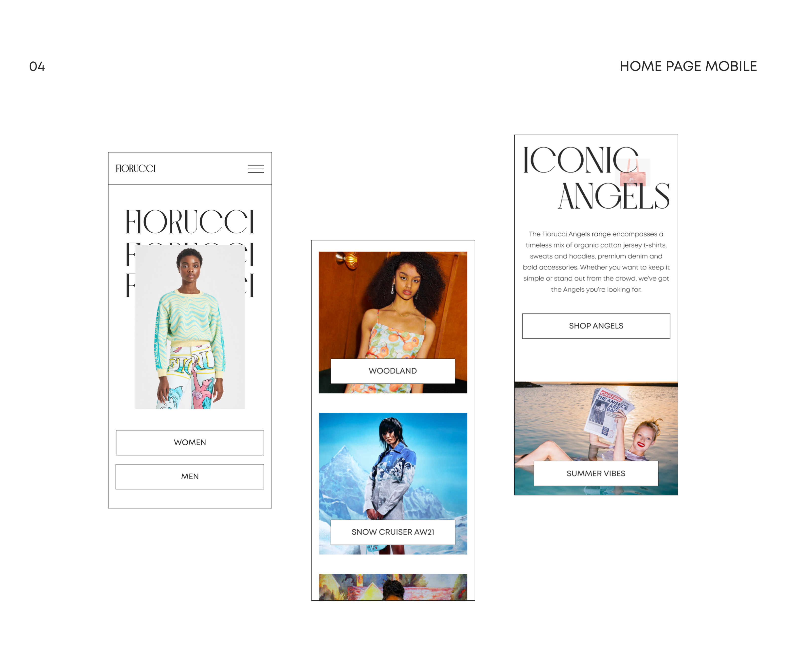 Fiorucci redesign concept — Изображение №5 — Интерфейсы на Dprofile