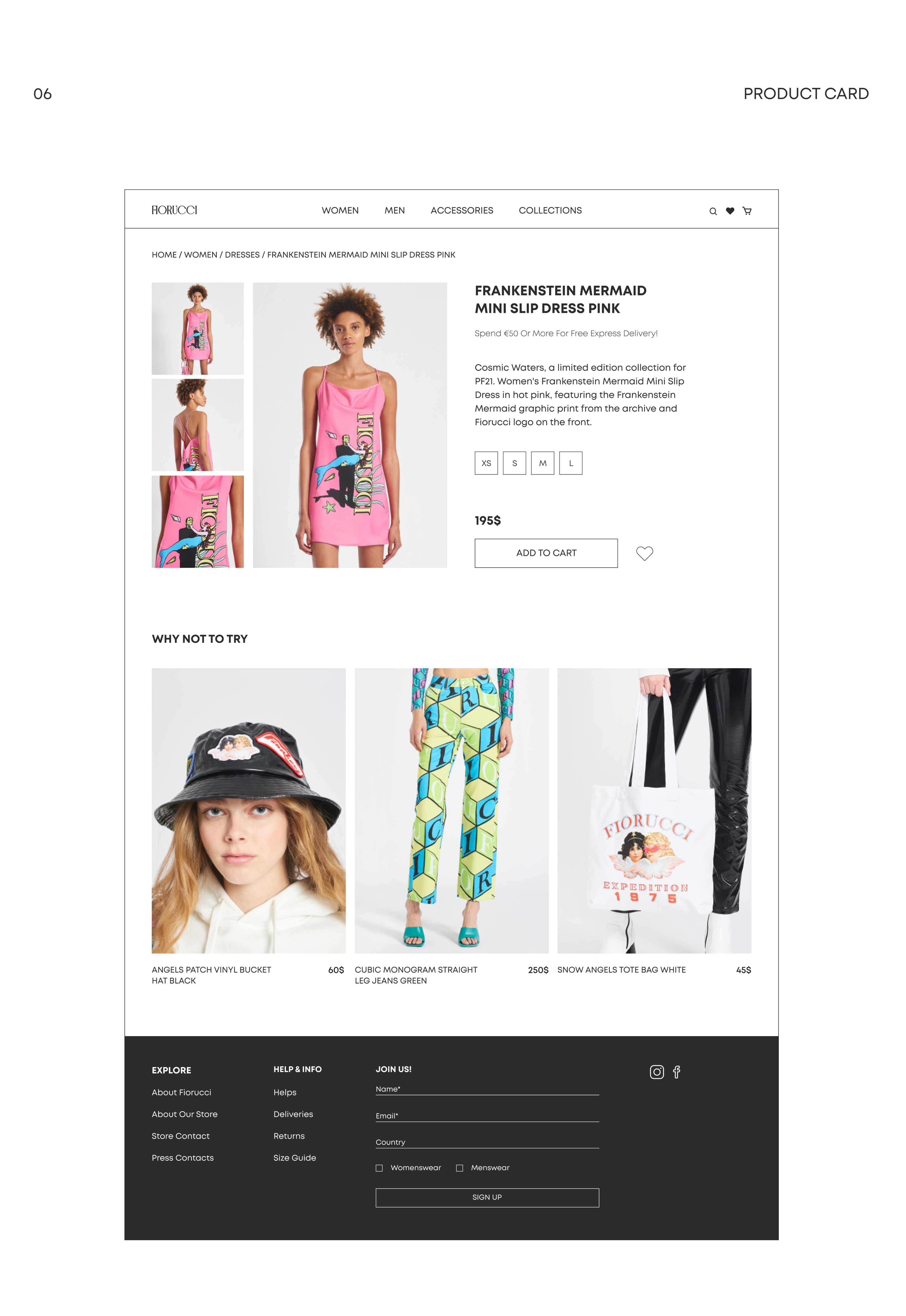 Fiorucci redesign concept — Изображение №8 — Интерфейсы на Dprofile