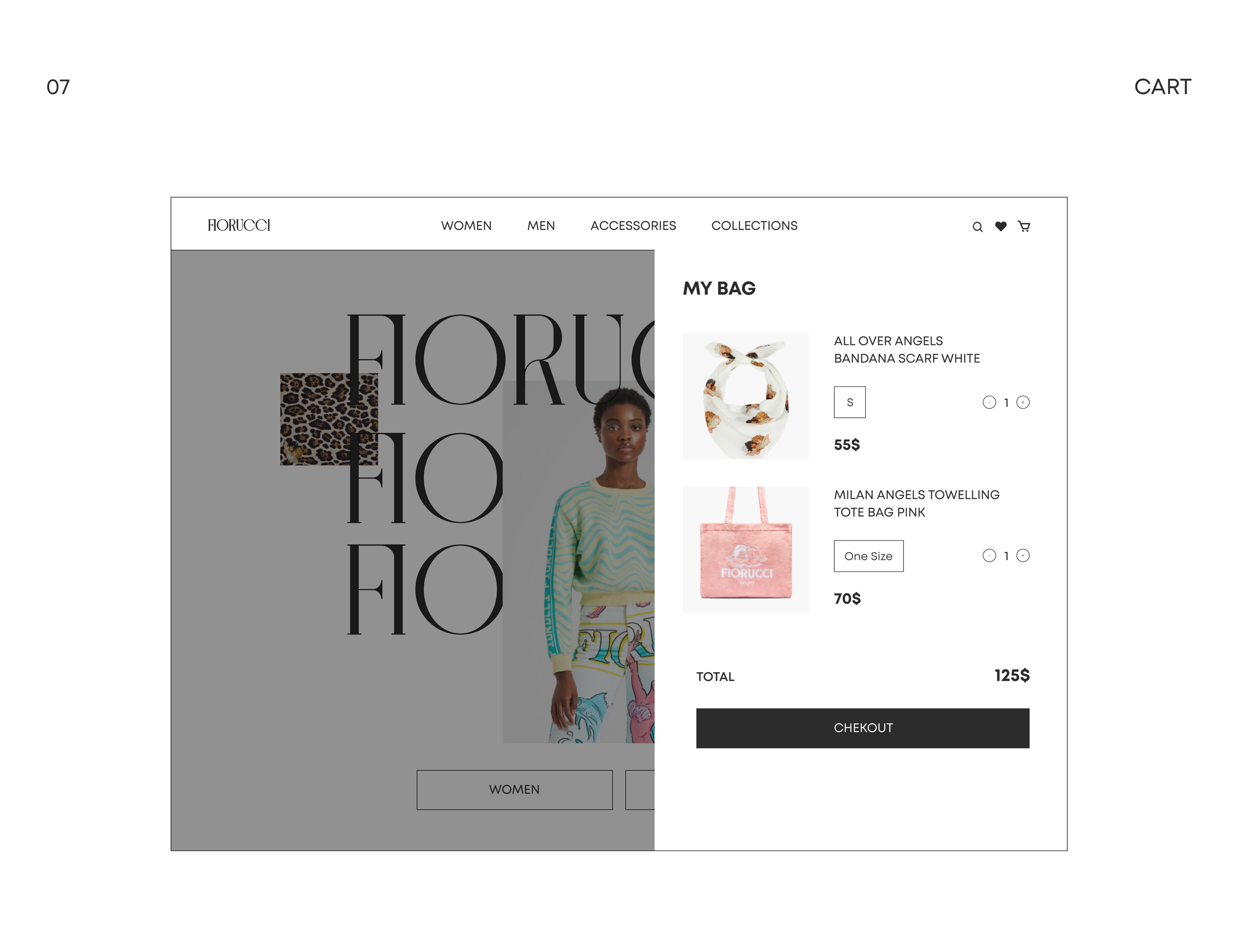 Fiorucci redesign concept — Изображение №9 — Интерфейсы на Dprofile
