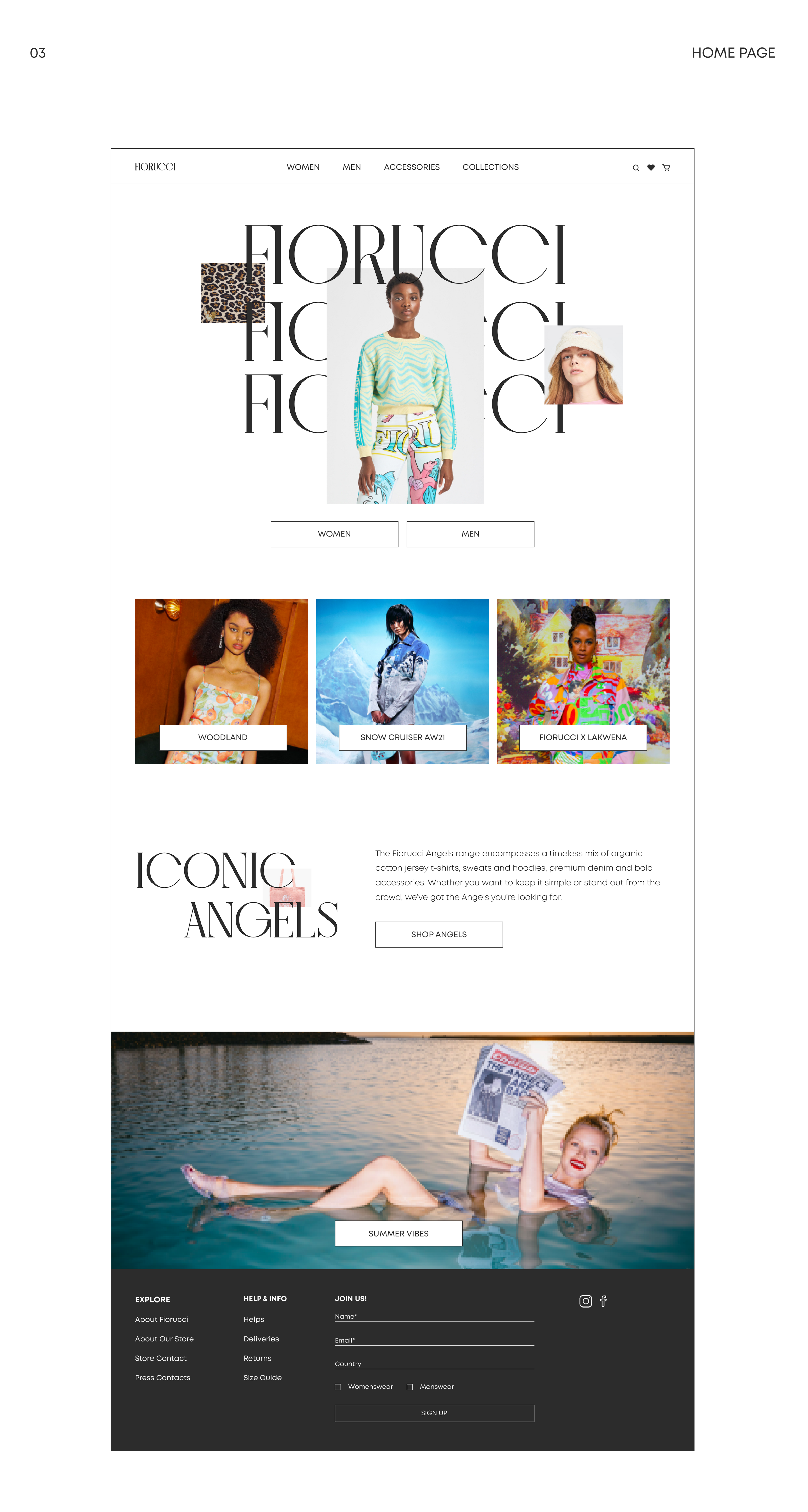 Fiorucci redesign concept — Изображение №4 — Интерфейсы на Dprofile