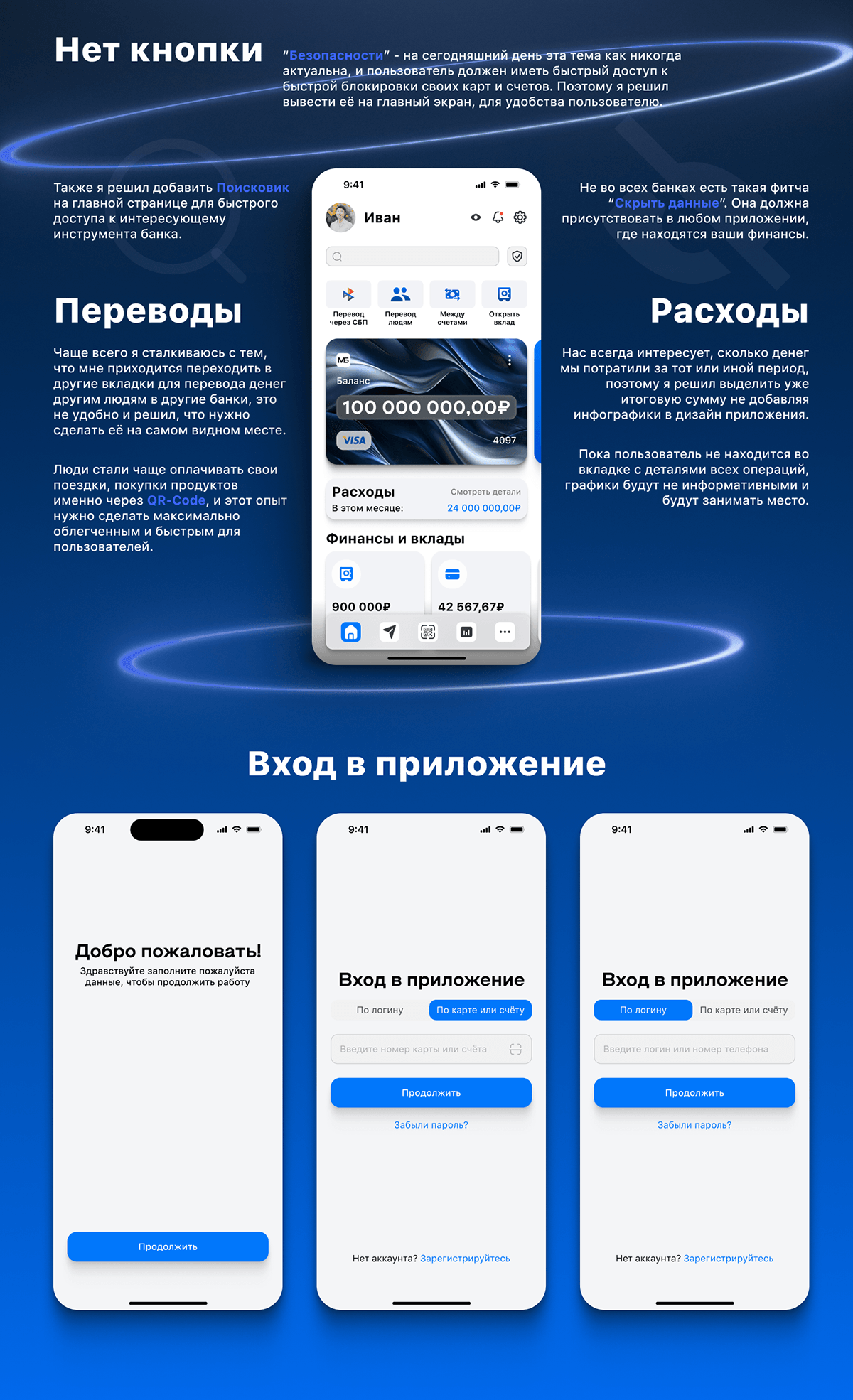 Мобильное приложение банка — Изображение №2 — Интерфейсы на Dprofile
