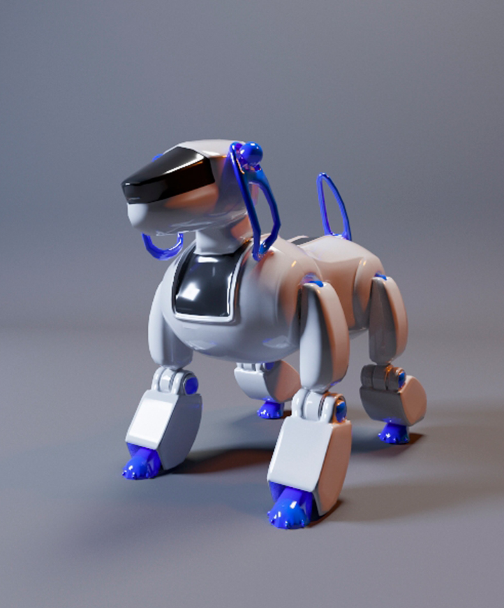 robotic dog — Изображение №1 — Иллюстрация, 3D на Dprofile