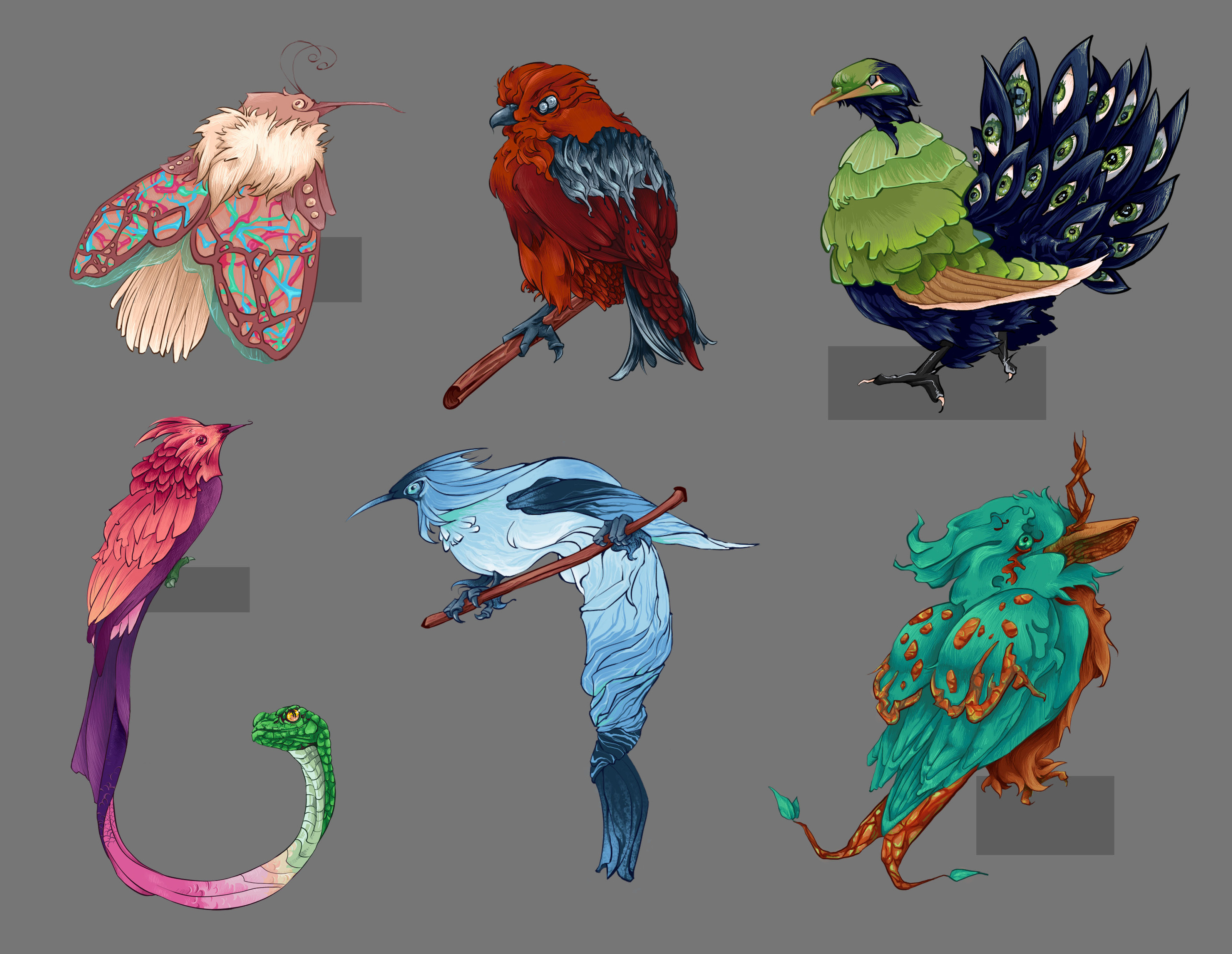 Birds — Изображение №5 — Иллюстрация, Графика на Dprofile