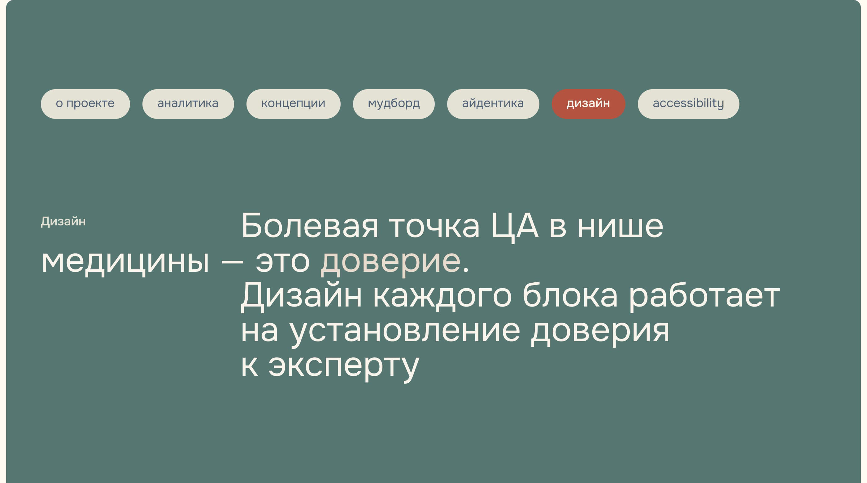 Личный сайт для врача, дающего онлайн-консультации — Изображение №14 — Интерфейсы на Dprofile