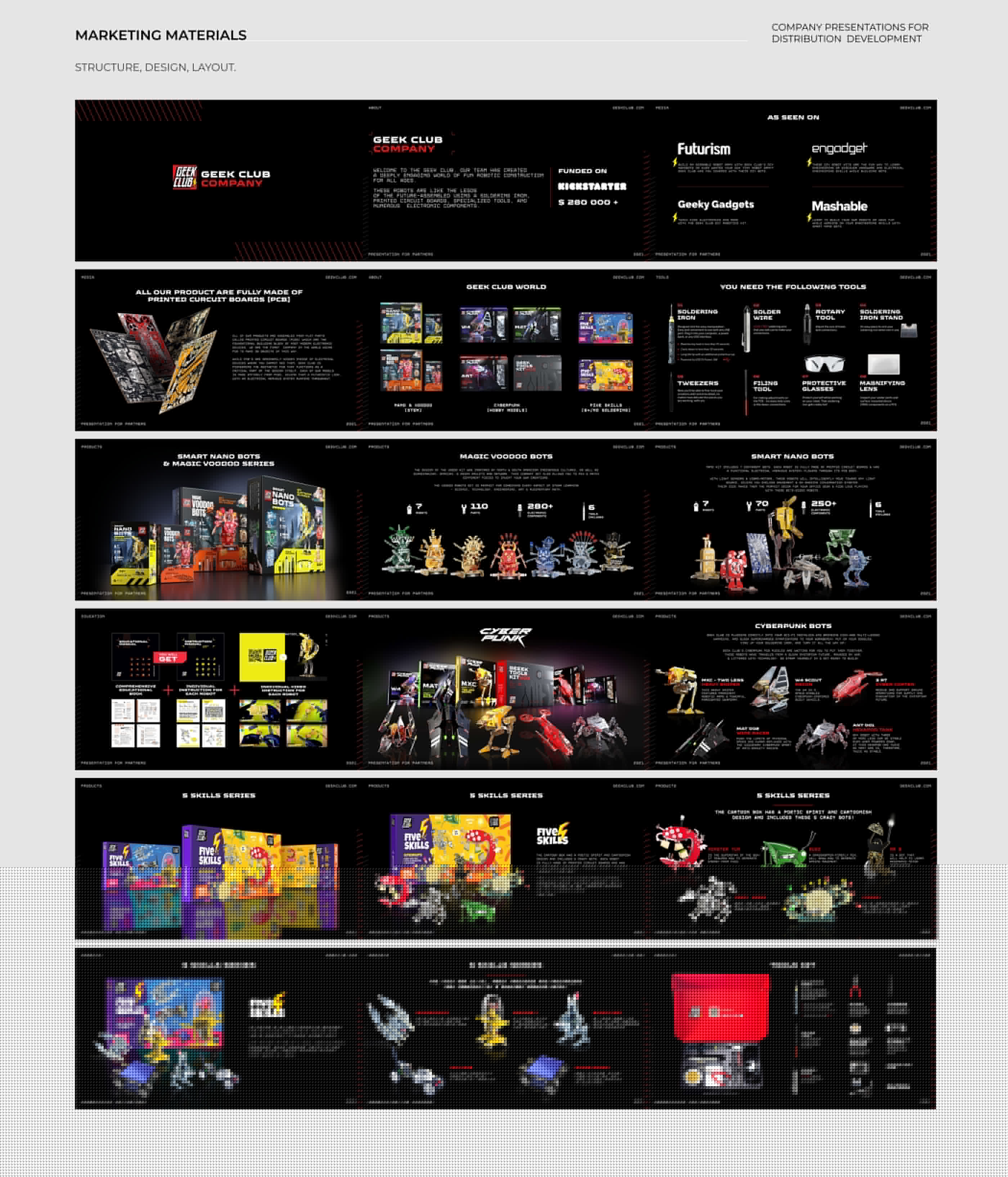 Geek Club / Brand Visual Identity for Kickstarter+Amazon — Изображение №8 — Интерфейсы, Графика, Анимация на Dprofile