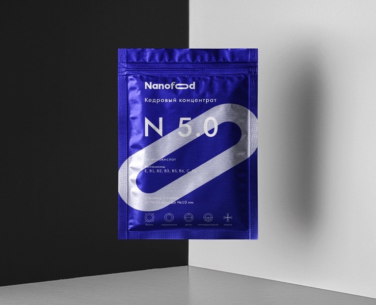 Nanofood — Брендинг, Графика на Dprofile