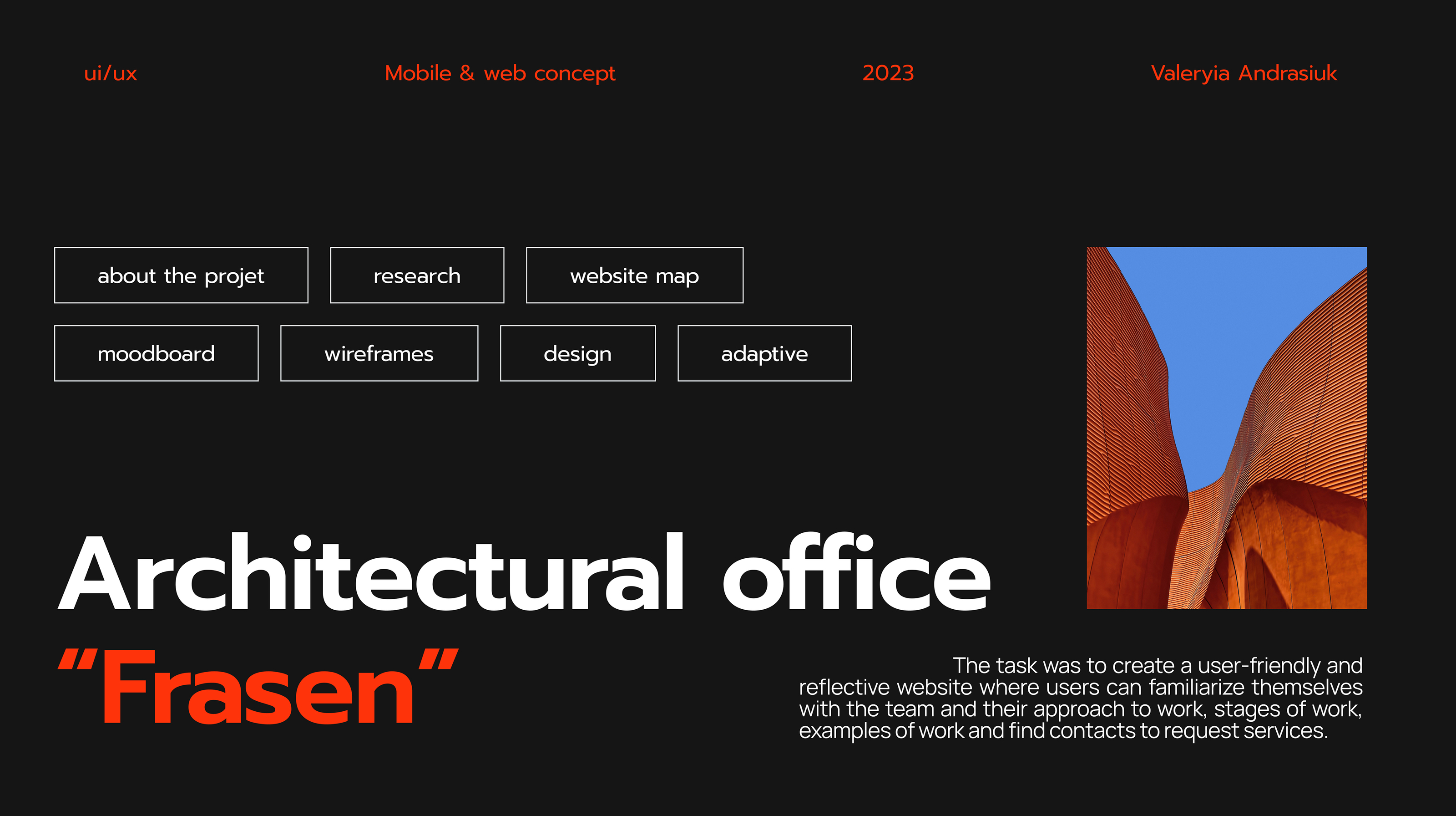 Frasen | Web&Mobile design concept — Изображение №1 — Интерфейсы на Dprofile