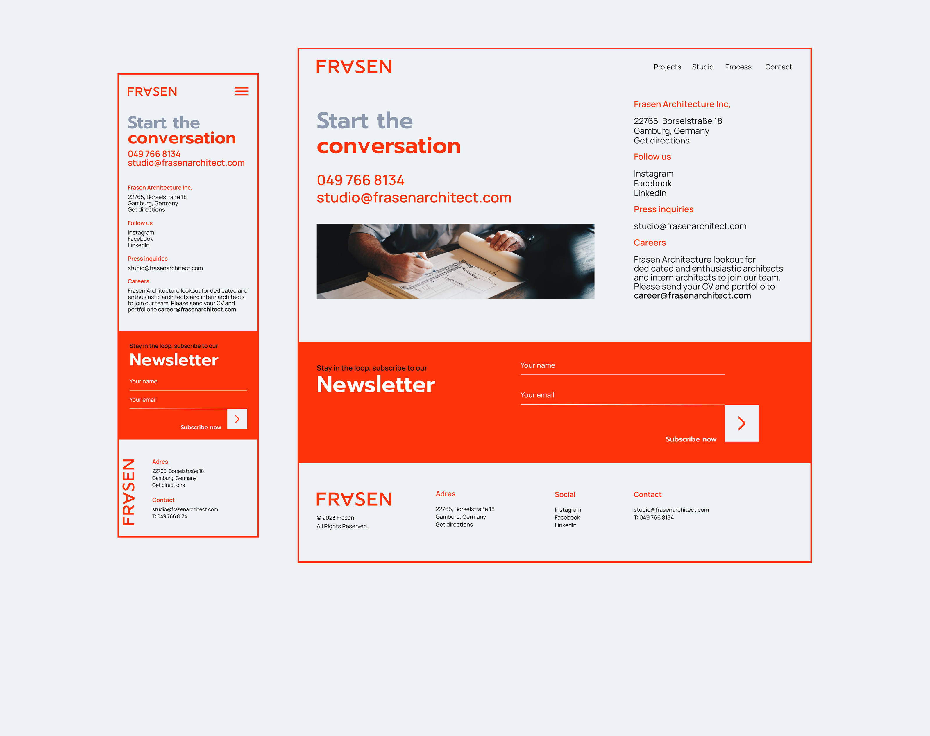 Frasen | Web&Mobile design concept — Изображение №11 — Интерфейсы на Dprofile