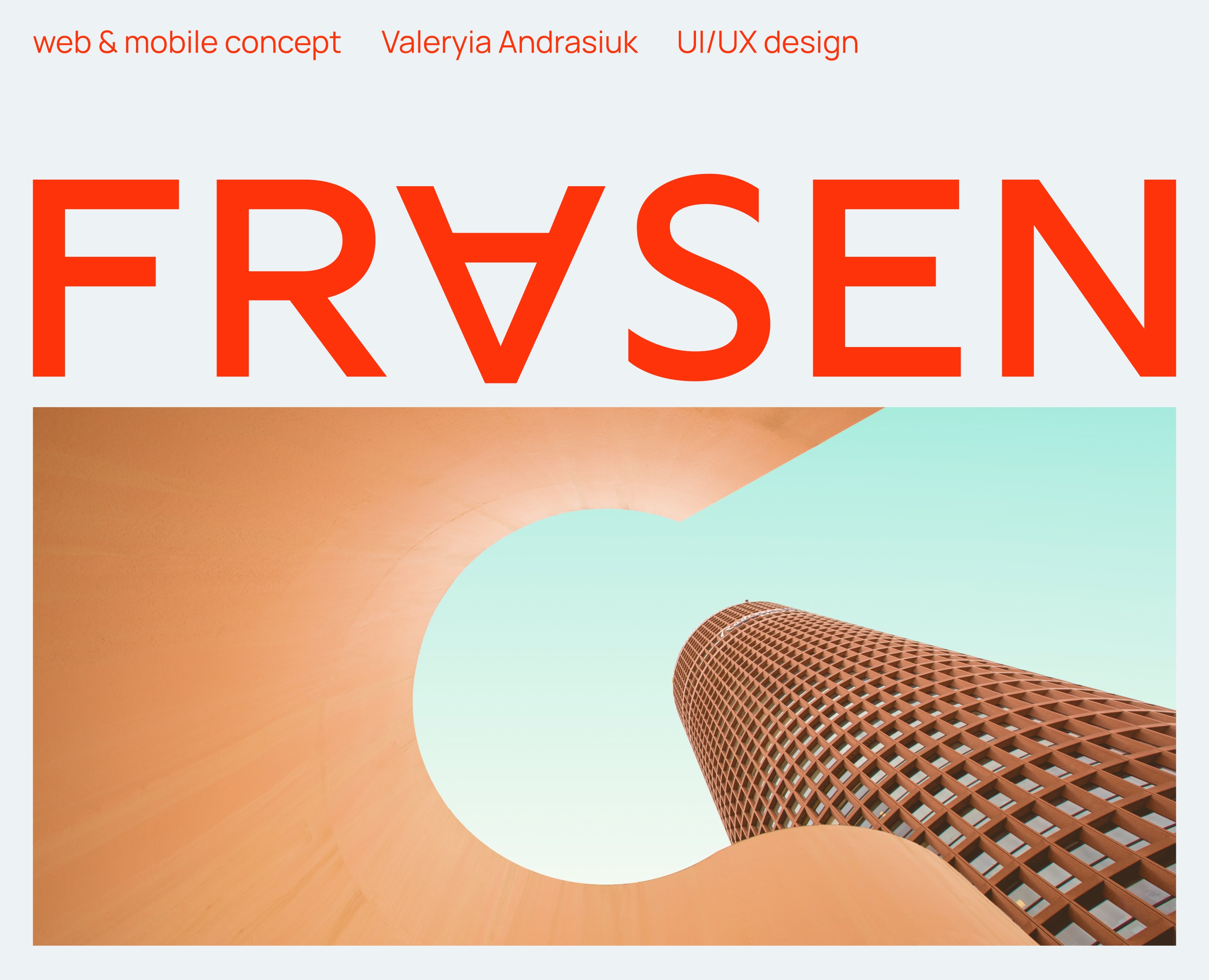Frasen | Web&Mobile design concept на Dprofile