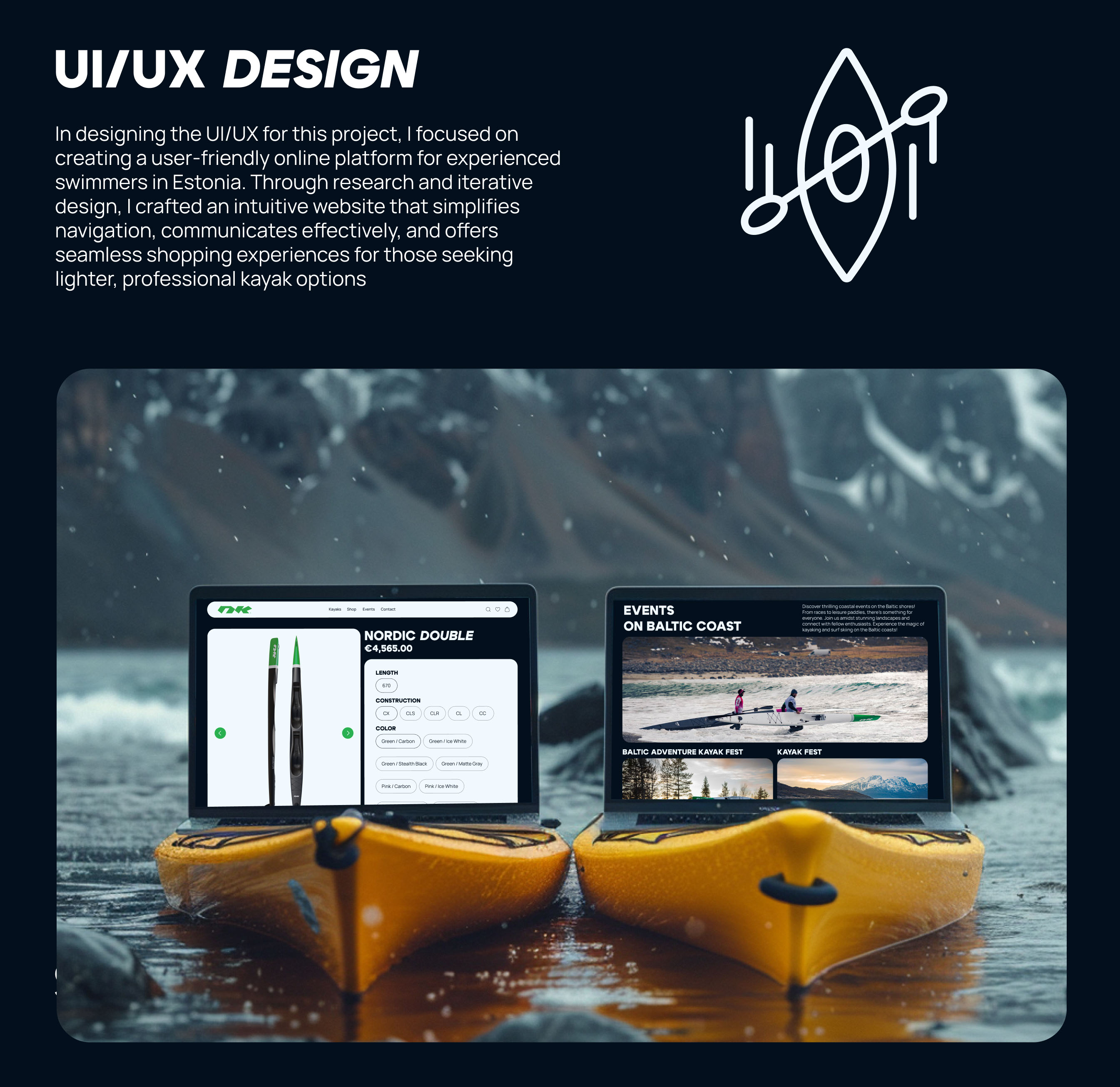 E-commerce website | Nordic Kayaks Estonia — Изображение №8 — Интерфейсы на Dprofile
