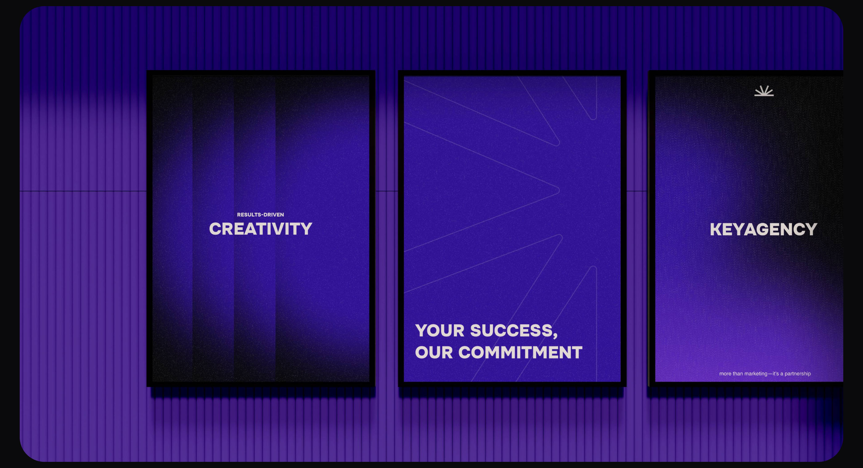 UI/UX & branding for marketing agency | KeyAgency — Изображение №5 — Интерфейсы, Брендинг на Dprofile