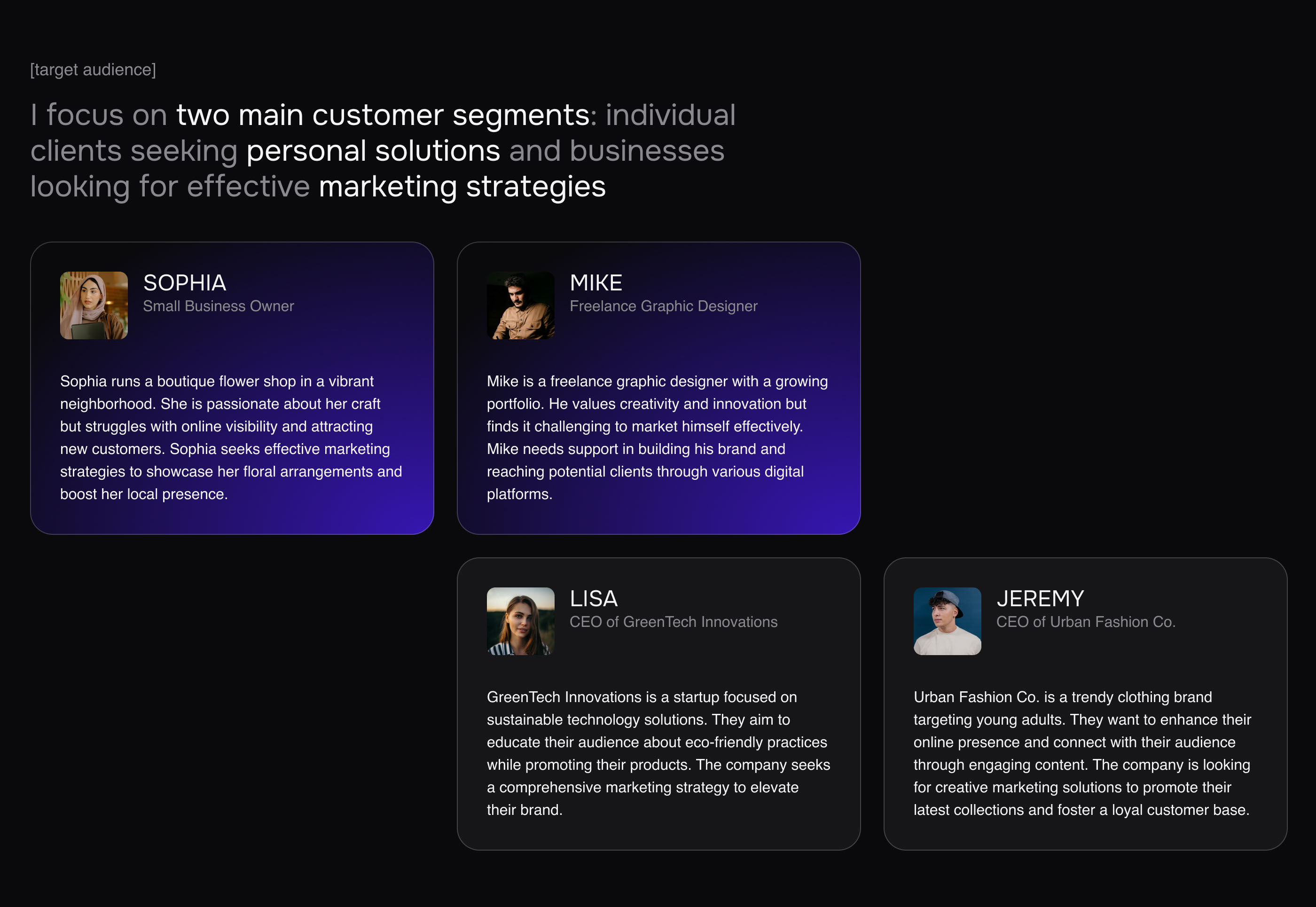 UI/UX & branding for marketing agency | KeyAgency — Изображение №6 — Интерфейсы, Брендинг на Dprofile