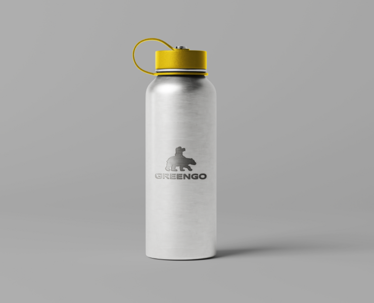 GREENGO | иллюстративный логотип — Брендинг, Графика на Dprofile