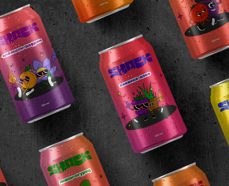 SHOCK | логотип и упаковка — Брендинг, Графика на Dprofile