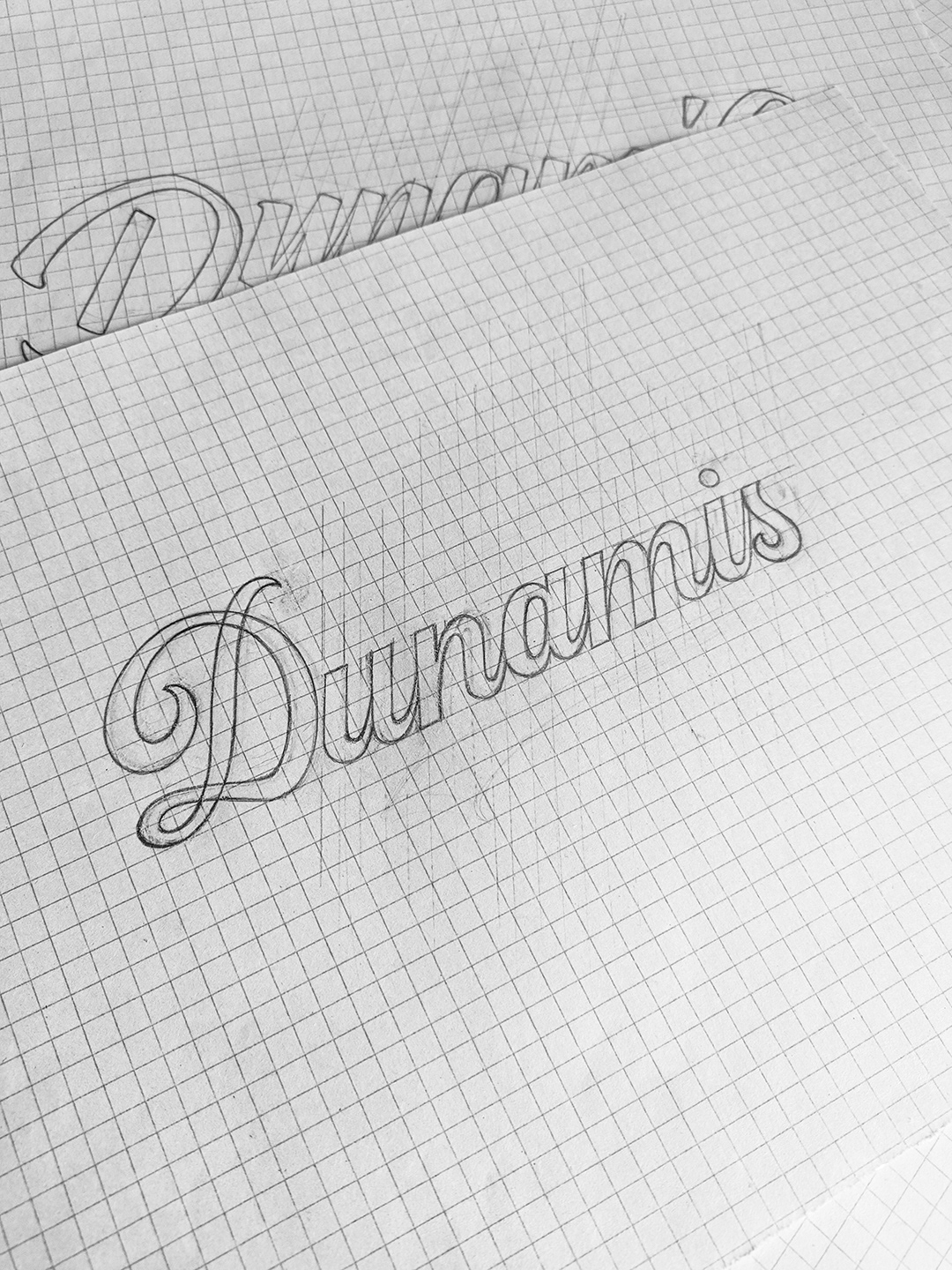 Dunamis ✦ Леттеринг логотип для бренда сигар — Изображение №5 — Брендинг, Графика на Dprofile