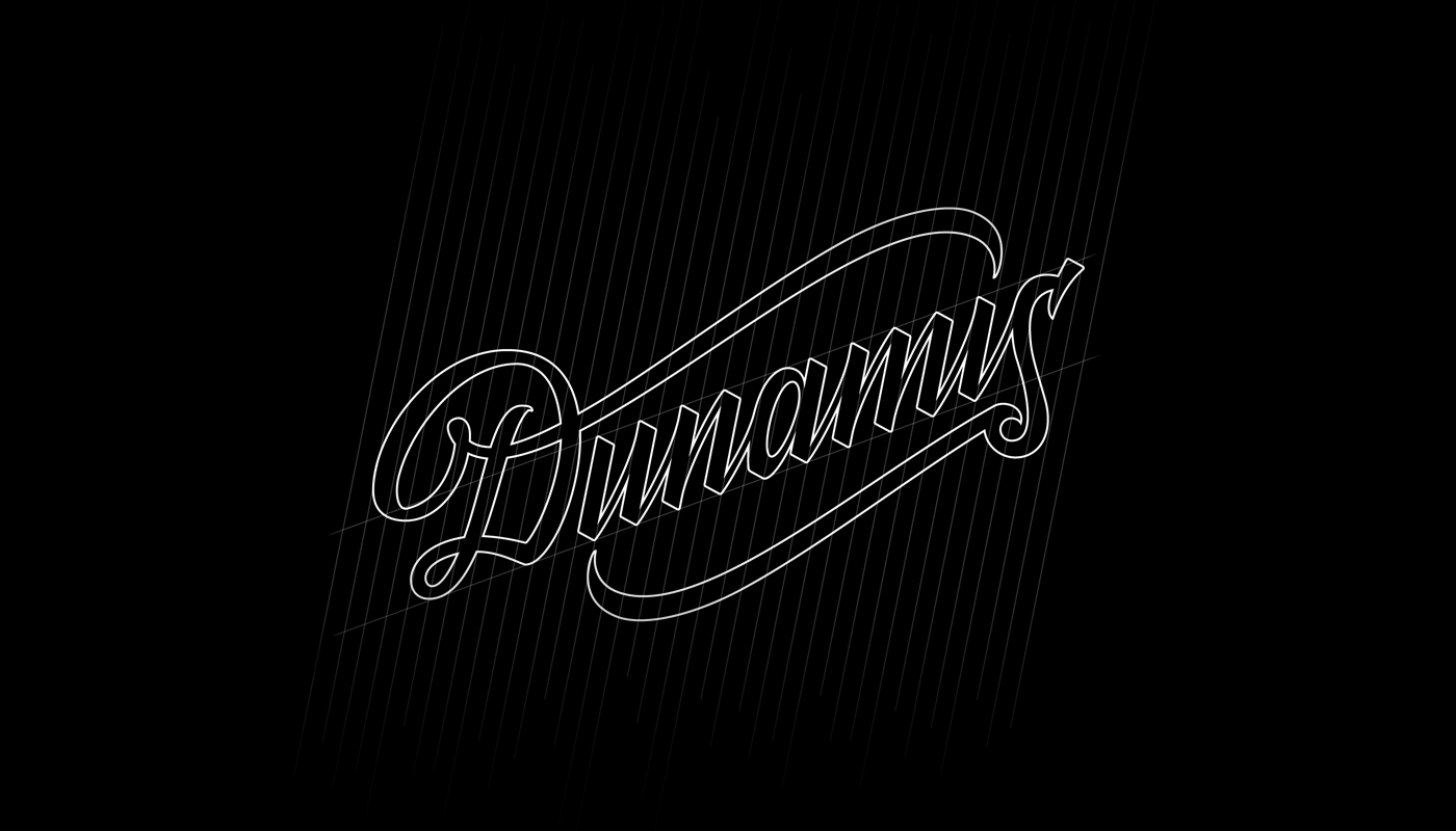 Dunamis ✦ Леттеринг логотип для бренда сигар — Изображение №13 — Брендинг, Графика на Dprofile