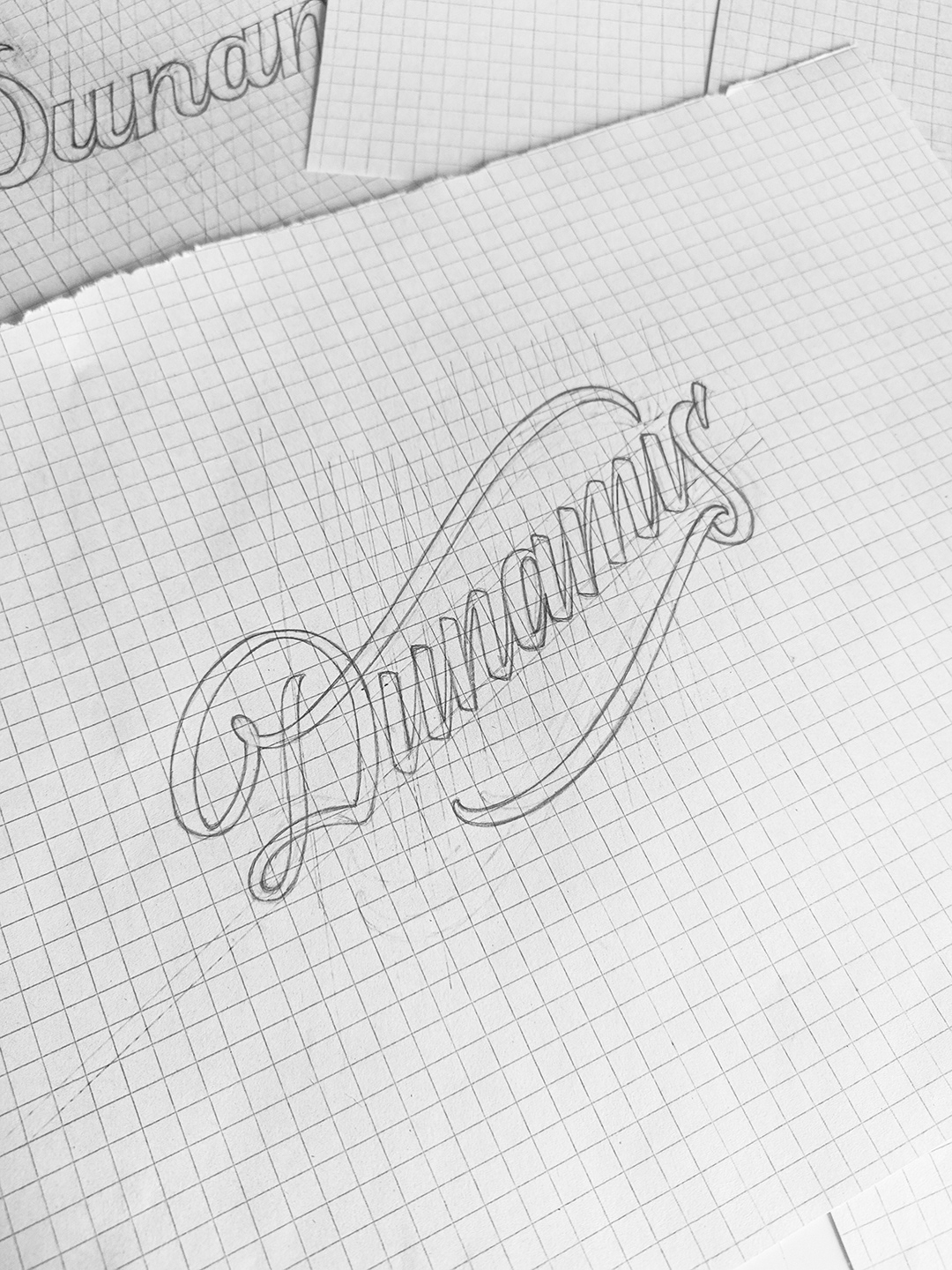Dunamis ✦ Леттеринг логотип для бренда сигар — Изображение №9 — Брендинг, Графика на Dprofile