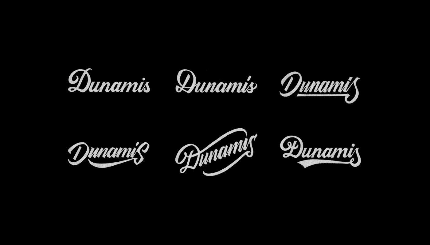Dunamis ✦ Леттеринг логотип для бренда сигар — Изображение №12 — Брендинг, Графика на Dprofile