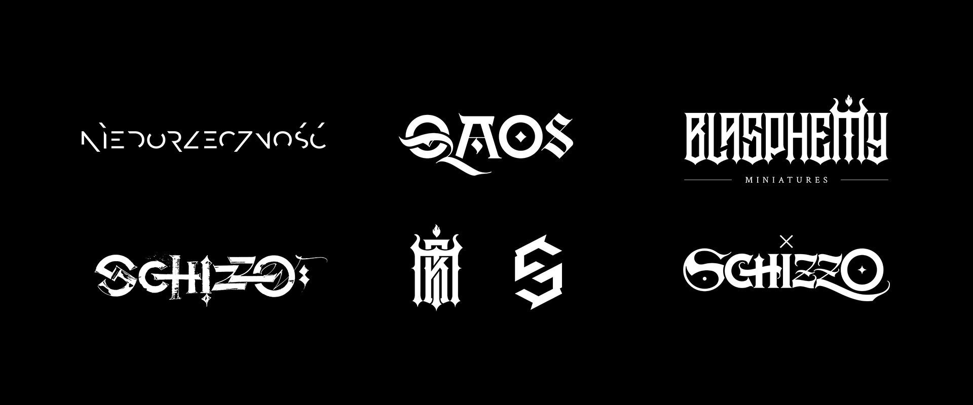 Custom Lettering Logos Collection 2020 — Изображение №1 — Брендинг, Графика на Dprofile