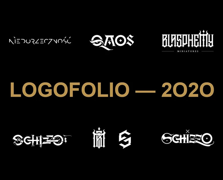 Custom Lettering Logos Collection 2020 на Dprofile