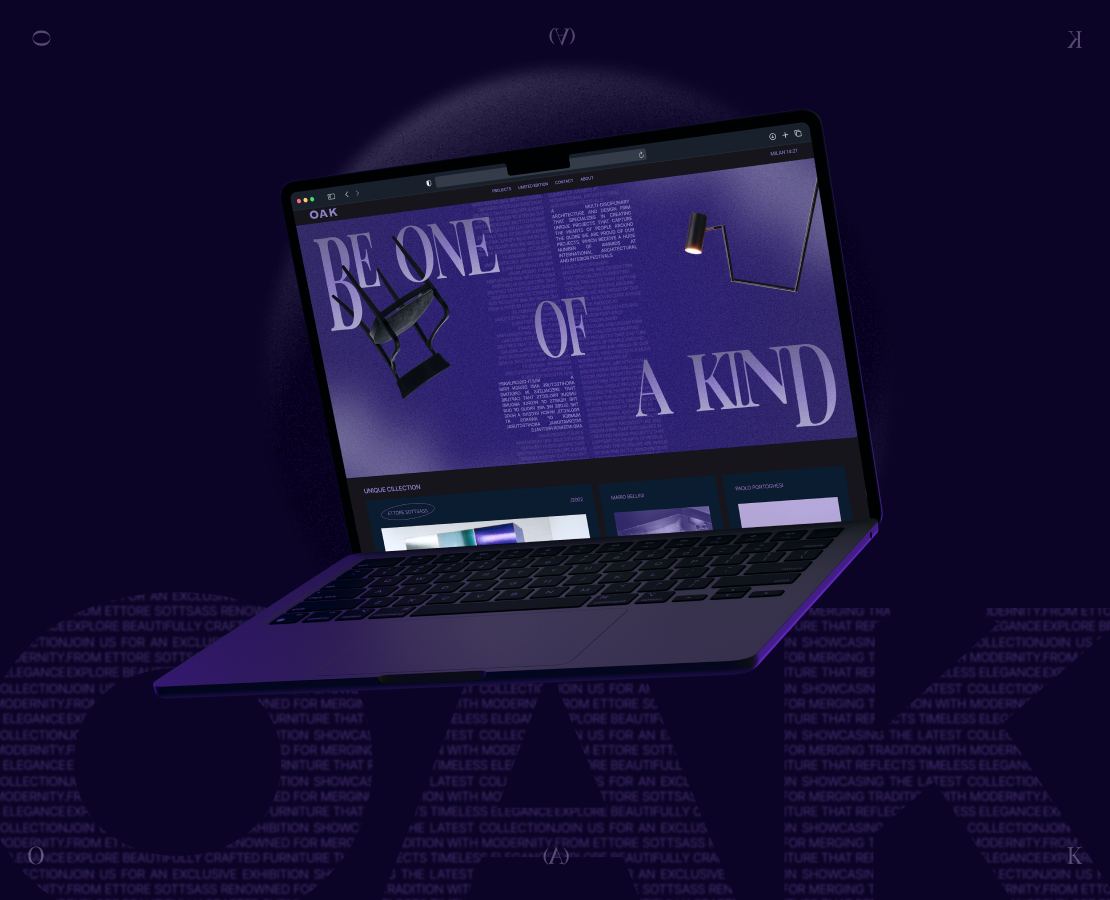 OAK | Web Design & UX/UI на Dprofile