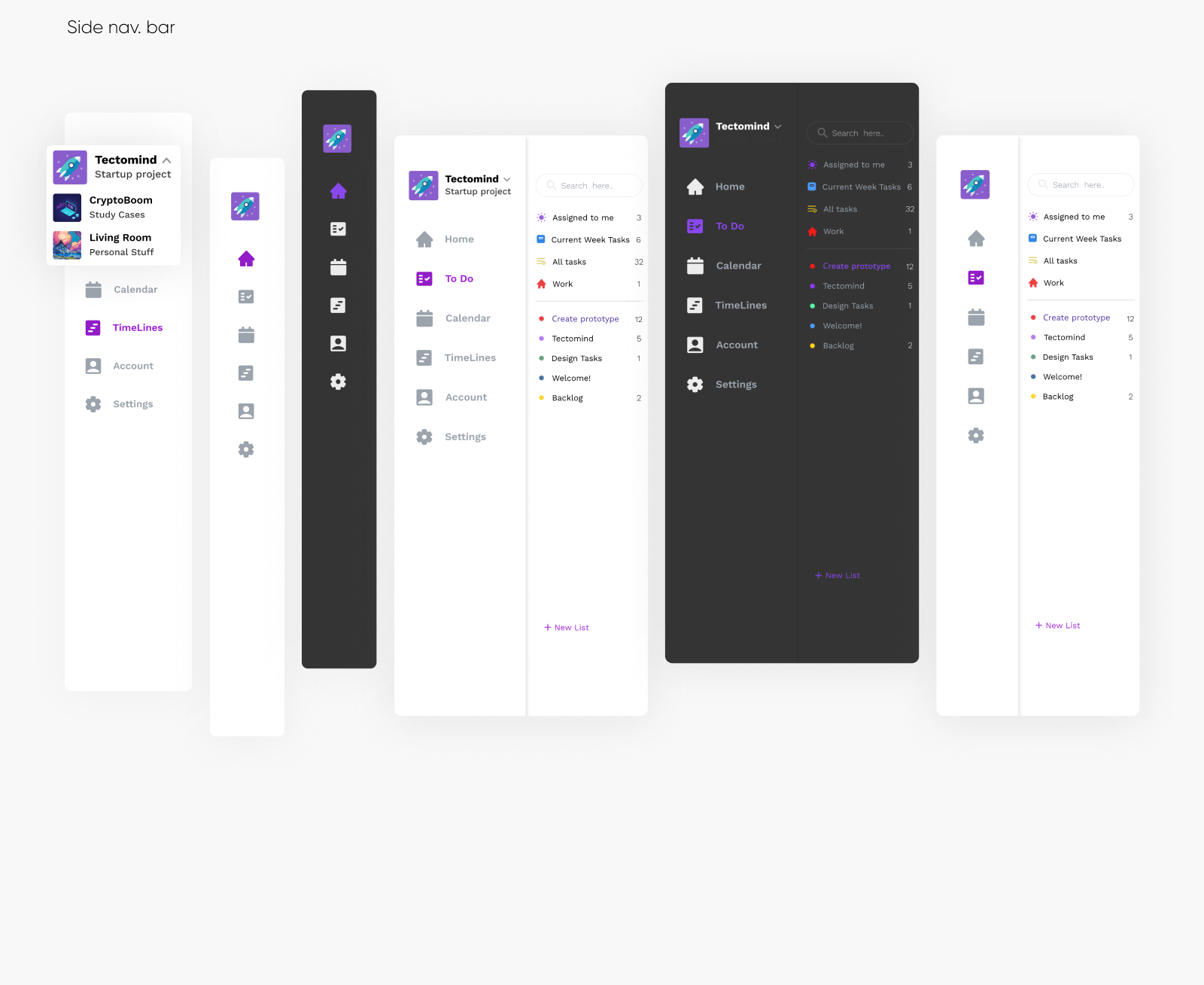 Tectomind | SaaS product — Изображение №5 — Интерфейсы на Dprofile