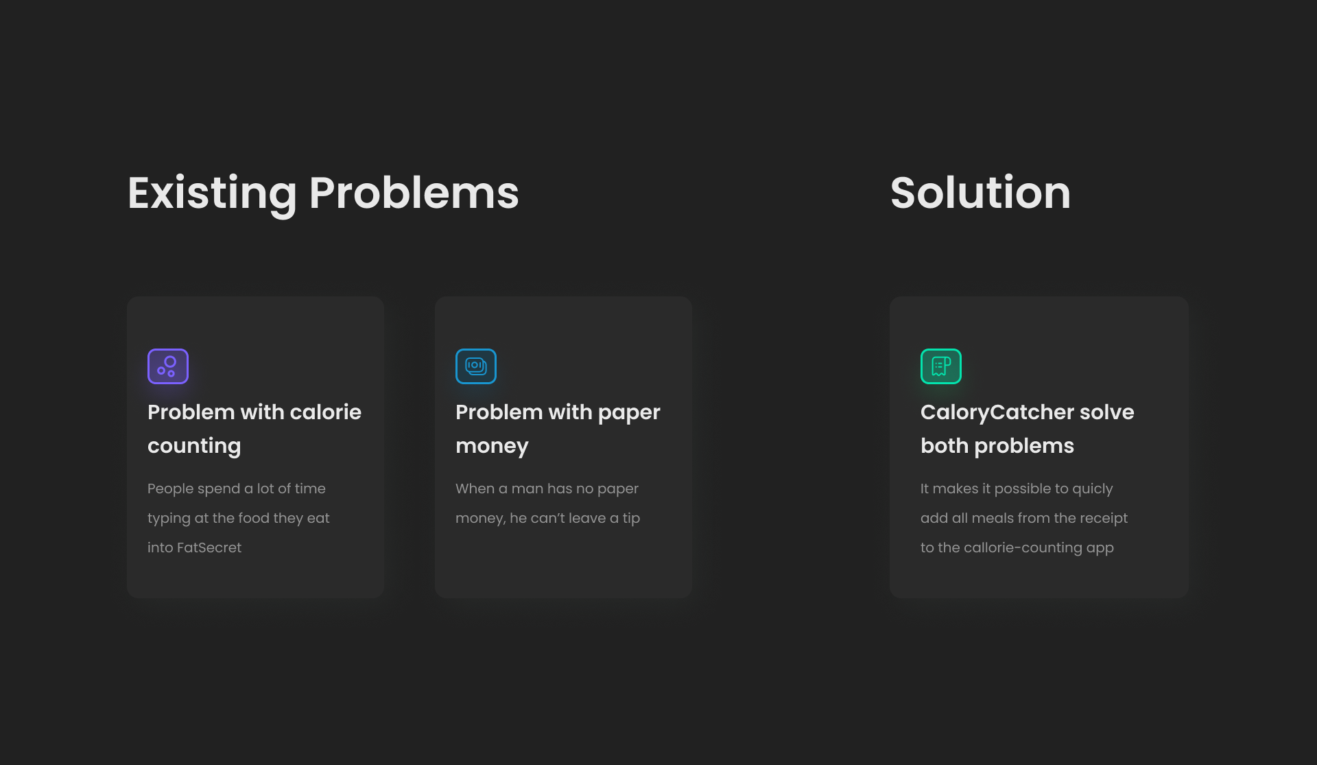 CaloryCatcher | mobile app concept — Изображение №5 — Интерфейсы на Dprofile
