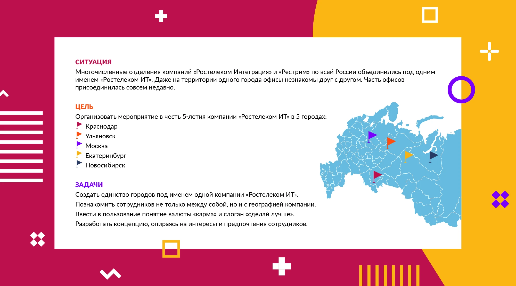 Ростелеком ИТ | Летний open-air «+5 в карму» — Изображение №2 — Брендинг, Графика на Dprofile