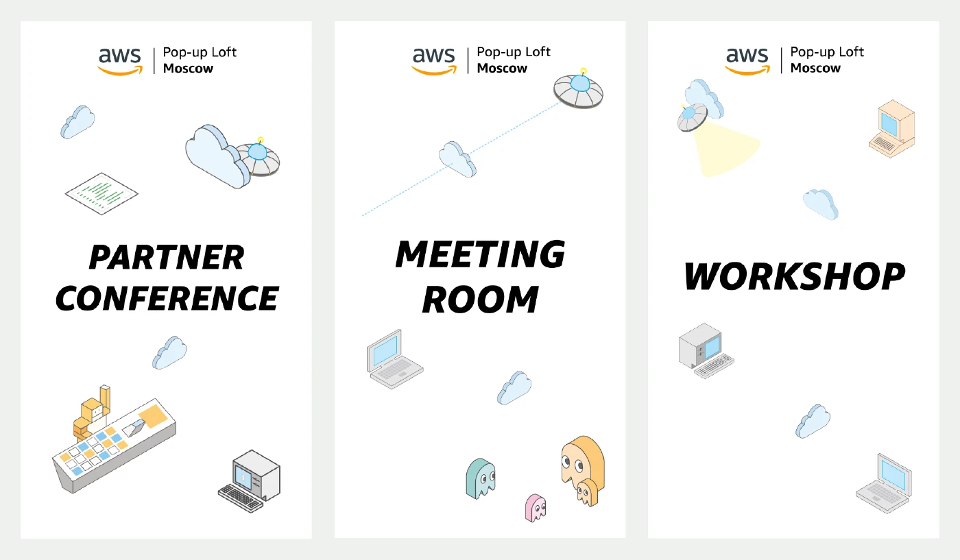 Amazon | Popup Loft Moscow — Изображение №5 — Иллюстрация, Графика на Dprofile