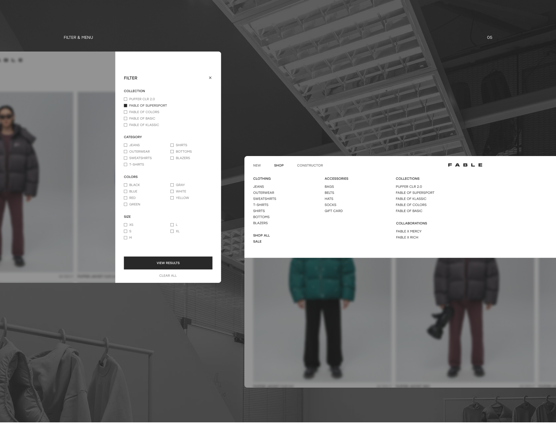 FABLE | E-commerce redesign — Изображение №6 — Интерфейсы на Dprofile