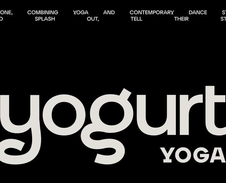 YOGURT YOGA — Брендинг, Анимация на Dprofile