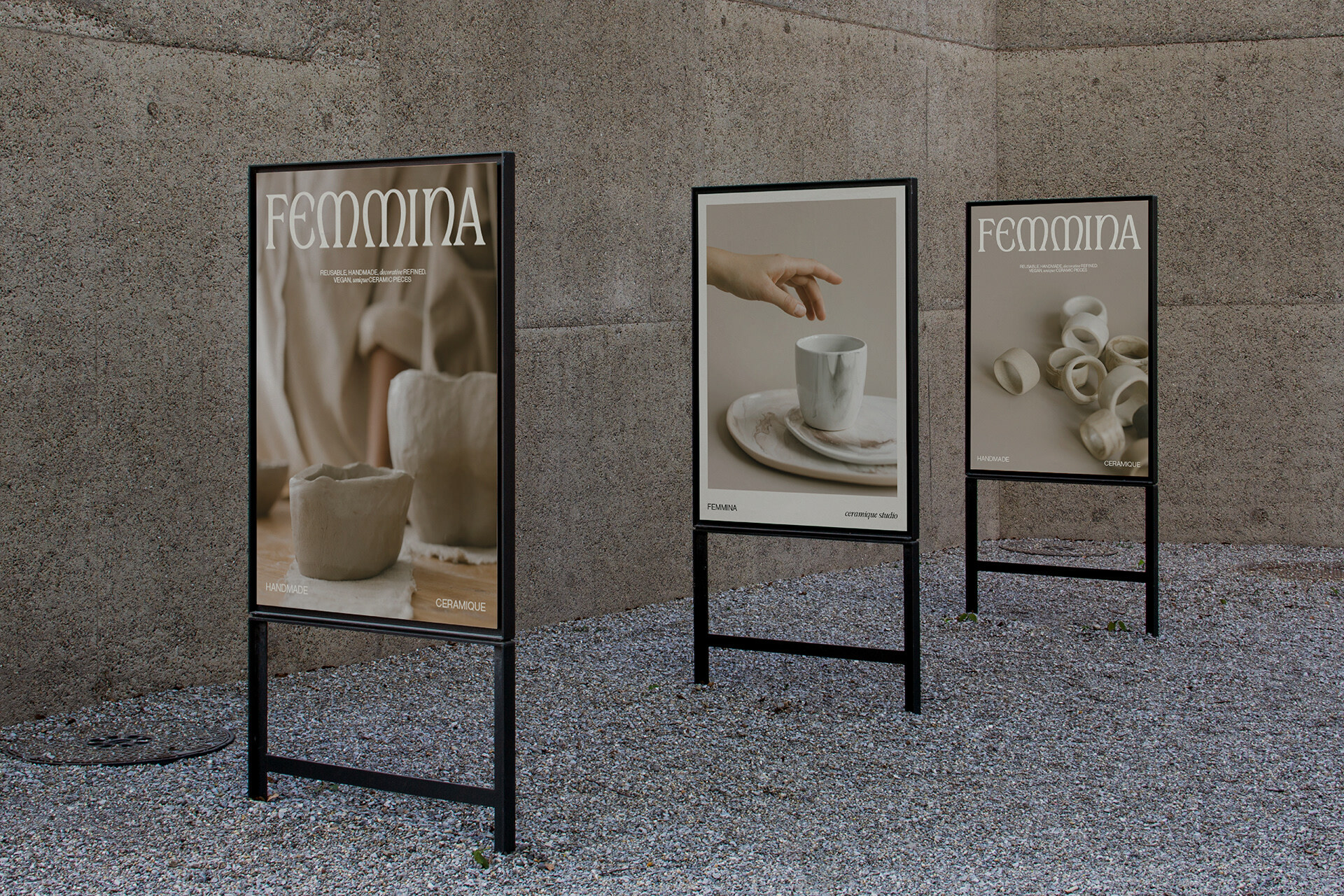 FEMMINA CERAMIQUE STUDIO — Изображение №8 — Брендинг, Анимация на Dprofile