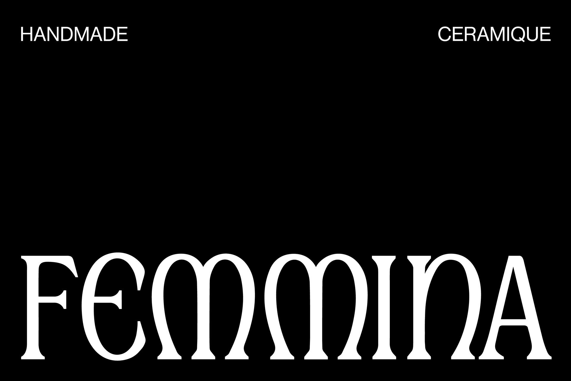 FEMMINA CERAMIQUE STUDIO — Изображение №2 — Брендинг, Анимация на Dprofile