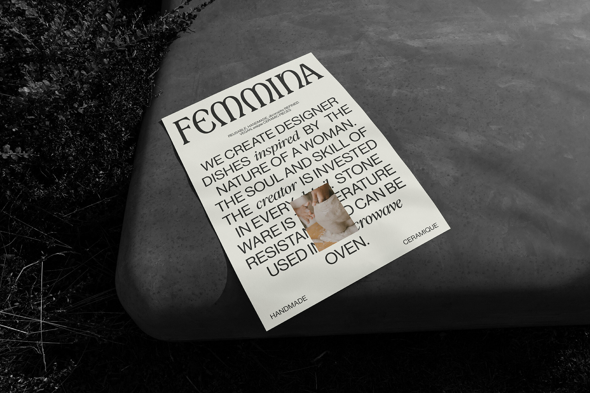 FEMMINA CERAMIQUE STUDIO — Изображение №7 — Брендинг, Анимация на Dprofile