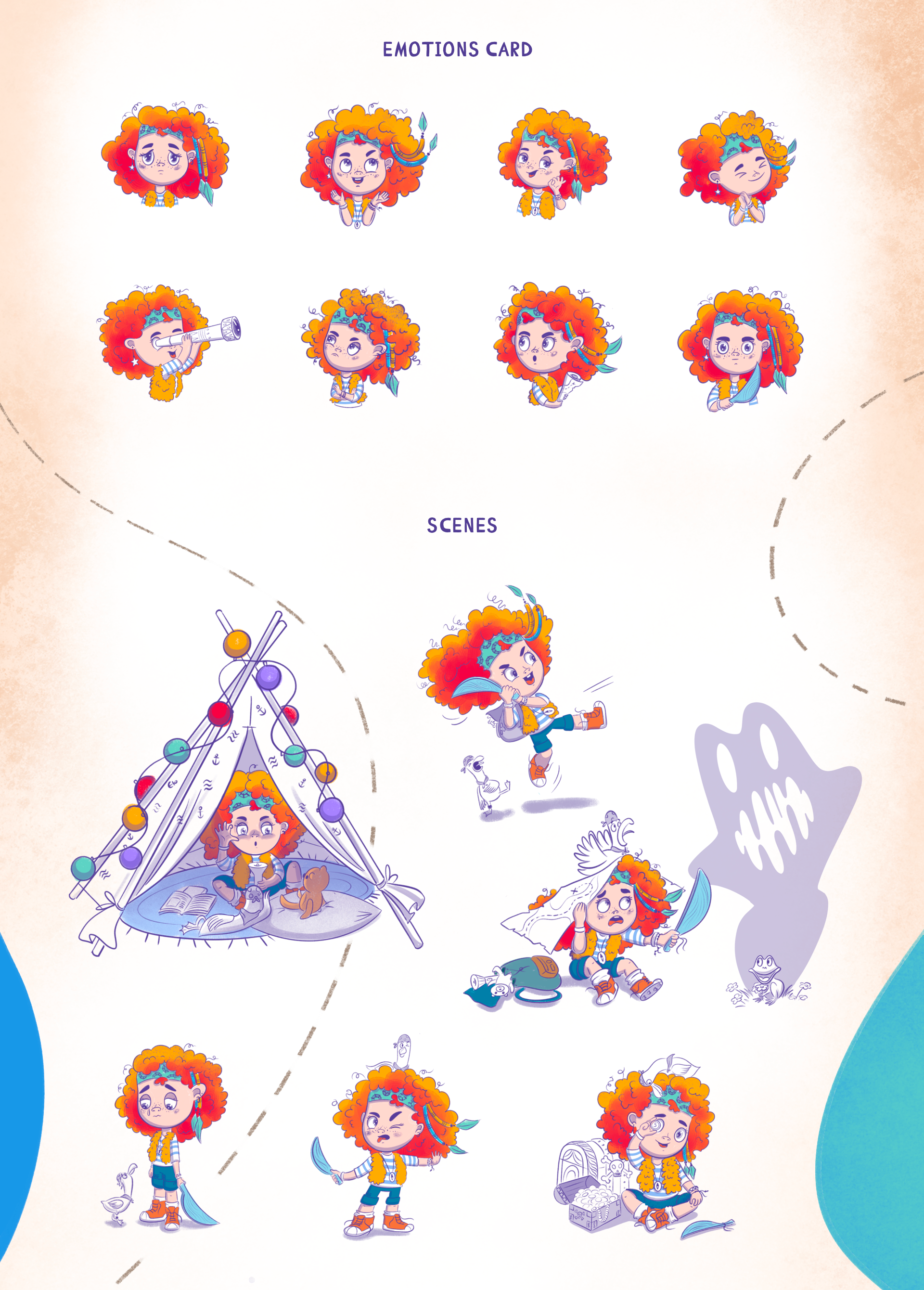 Айра - разработка персонажа — Изображение №4 — Иллюстрация на Dprofile