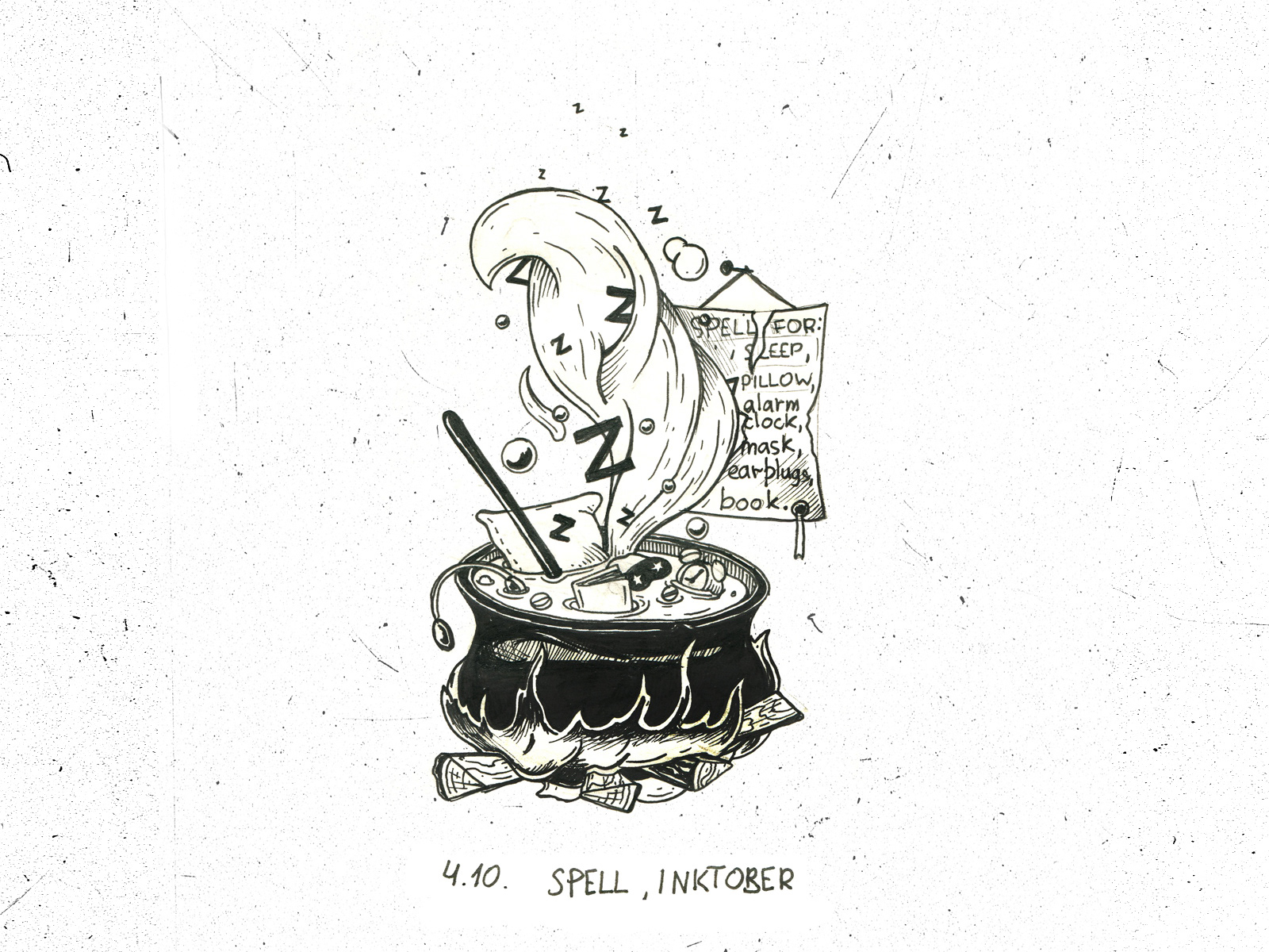 Inktober 2018 — Изображение №5 — Иллюстрация на Dprofile