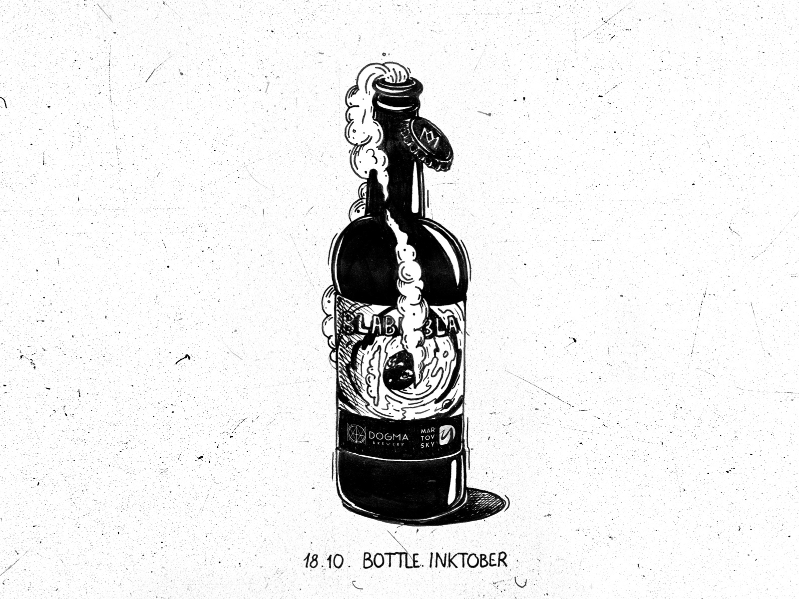 Inktober 2018 — Изображение №19 — Иллюстрация на Dprofile