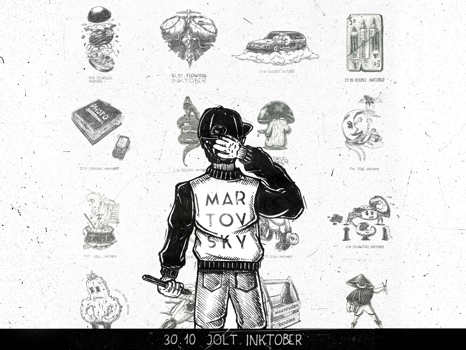 Inktober 2018 — Изображение №36 — Иллюстрация на Dprofile