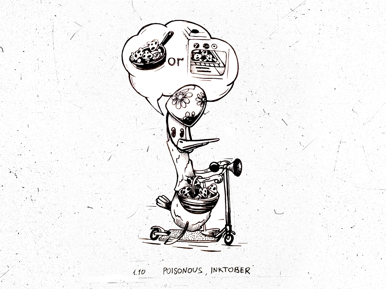Inktober 2018 — Изображение №2 — Иллюстрация на Dprofile