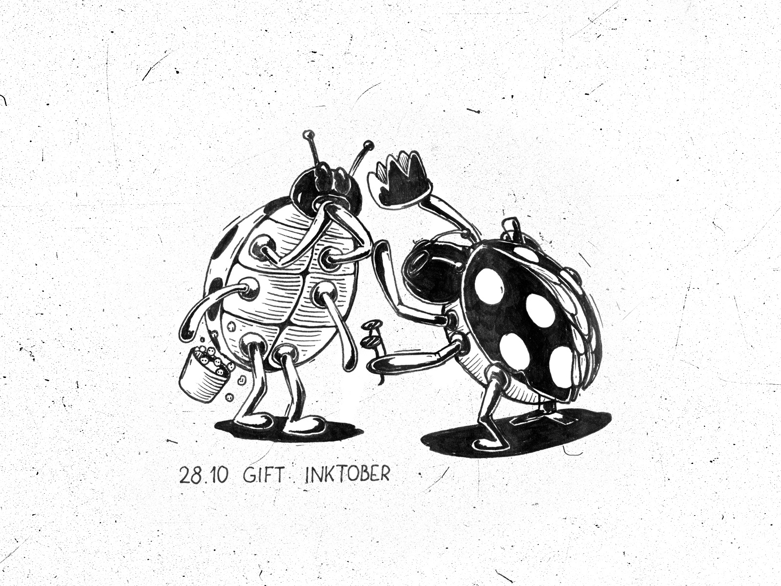 Inktober 2018 — Изображение №29 — Иллюстрация на Dprofile