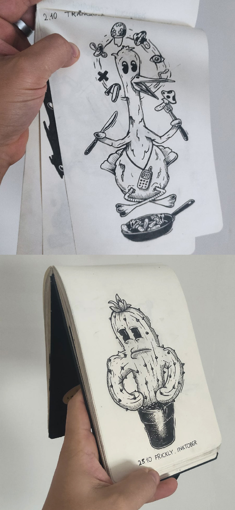 Inktober 2018 — Изображение №33 — Иллюстрация на Dprofile