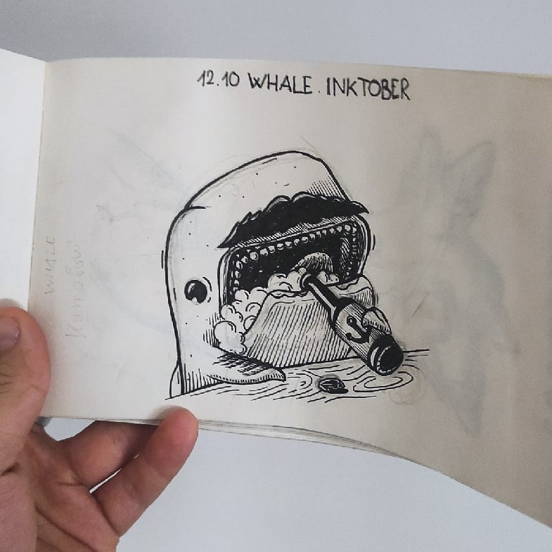 Inktober 2018 — Изображение №32 — Иллюстрация на Dprofile